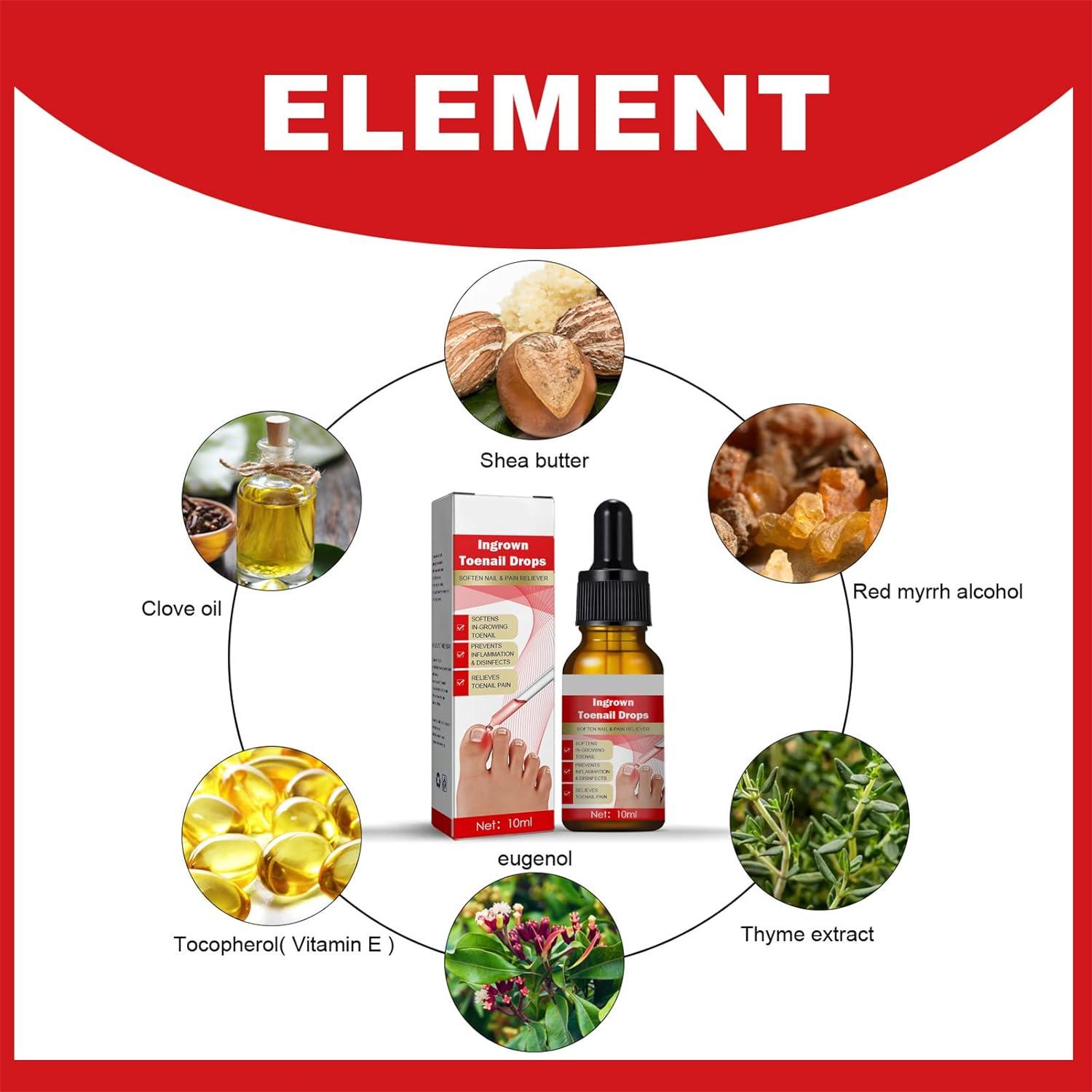 Ingrown Toenail Treatment Drop Ingrown Toenail Treatment Cuticle Care Oils for Ingrown