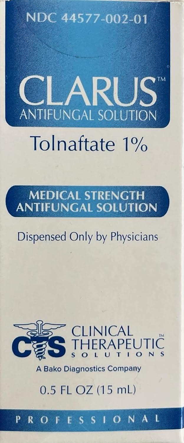 Clarus Antifungal 1 Solution FastActing Treatment for Fungal Infections