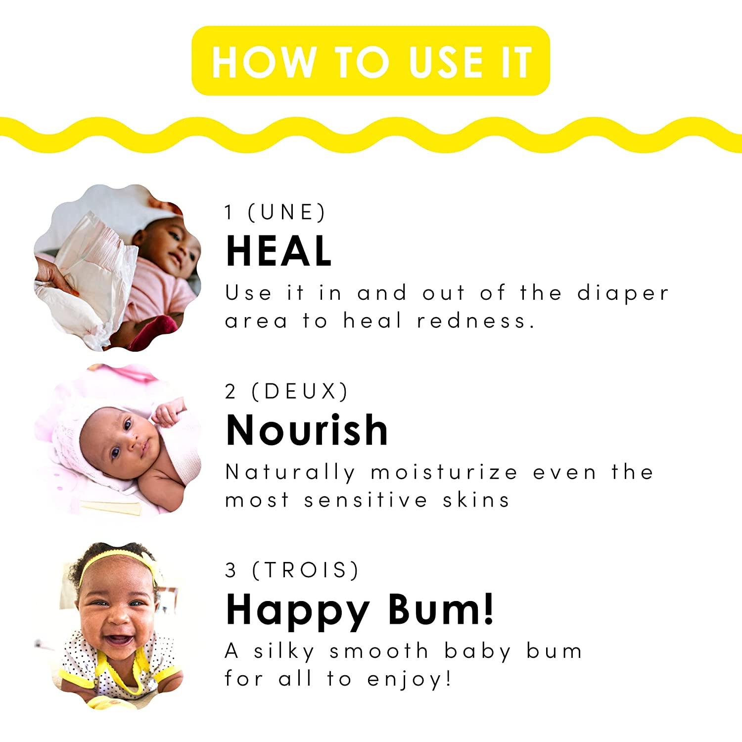 La Petite Creme French Organic Diaper Balm Healing and Nourishing