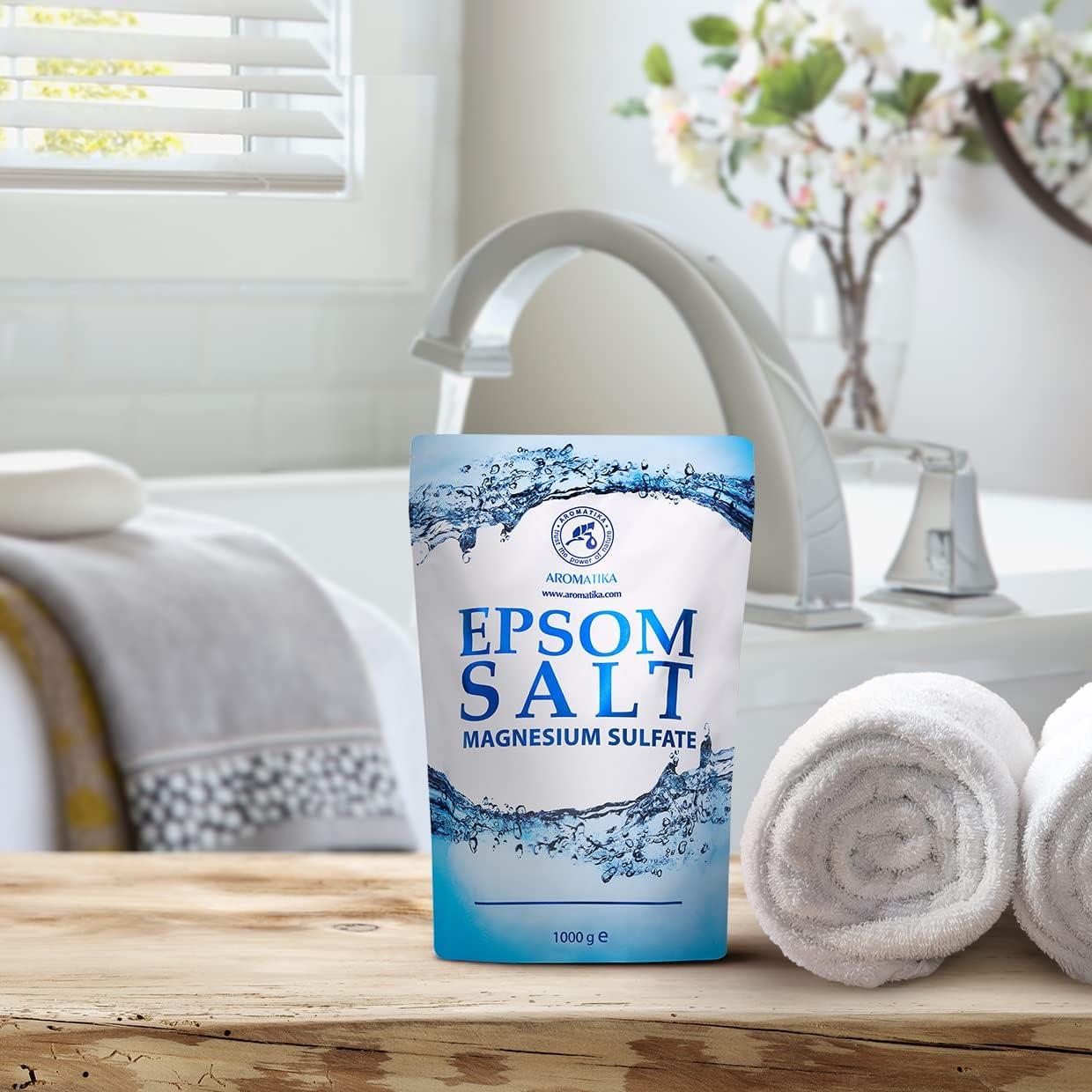 Epsom Salts Bath 1kg - 1000g - 100% Pure & Natural Epsom Salt 2 thumbnail image