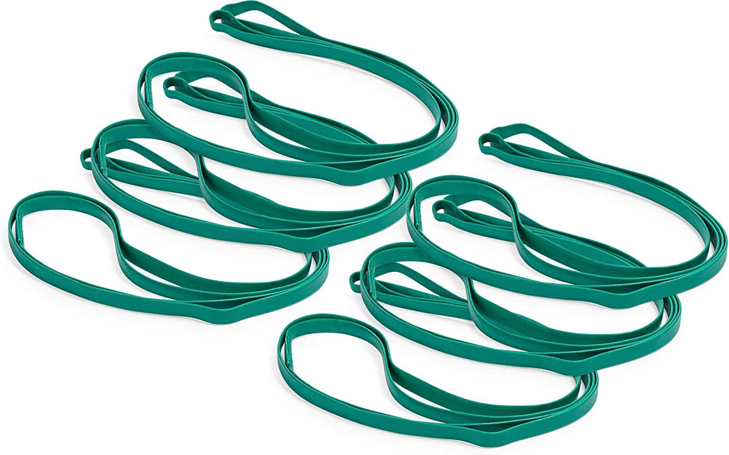 Value 6 Pack Rubber Bands for 6465 Gallon Trash Cans