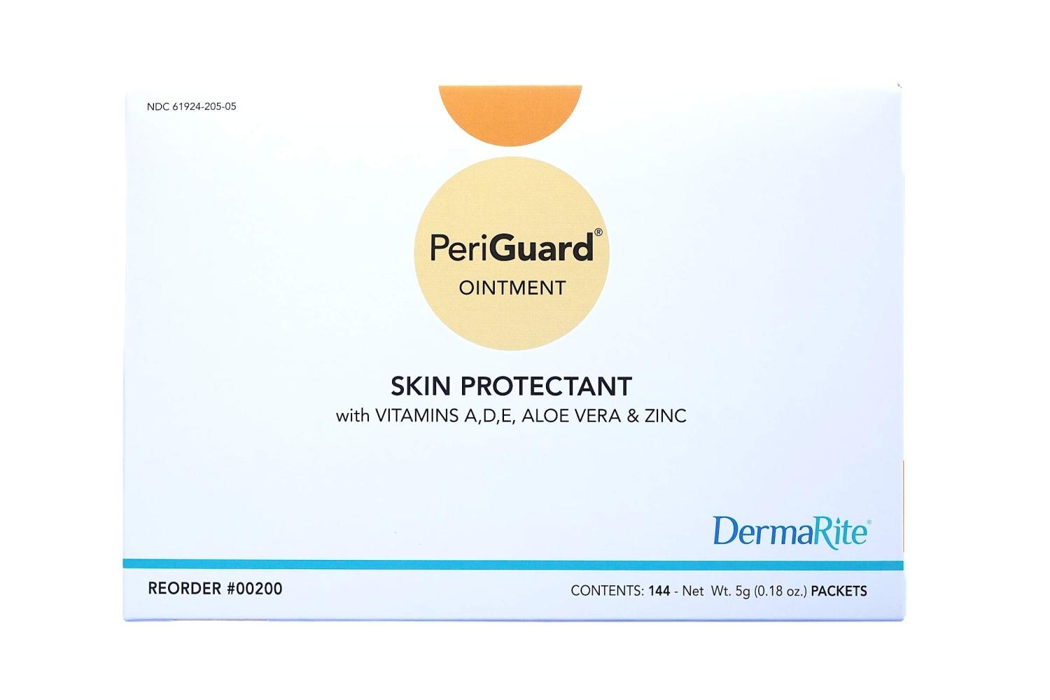 DermaRite Periguard Ointment 5g (144 Count) Skin Protectant with