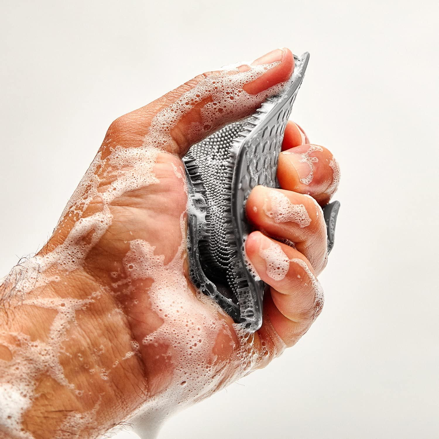 Tooletries Body Scrubber Exfoliating Deep Cleaning Silicone