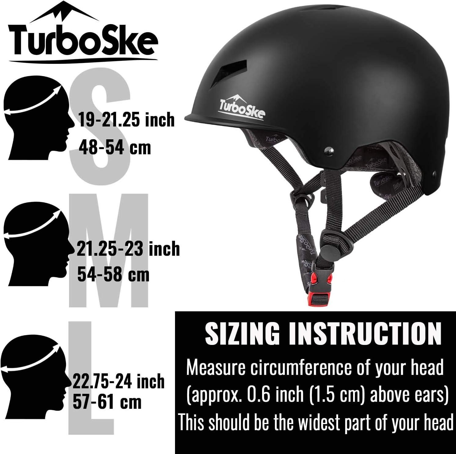 TurboSke Ski Helmet, Snowboard Helmet Snow Sports Helmet, Audio Compatible  and Lightweight, ASTM Standard Helmet for Men, Women and Youth