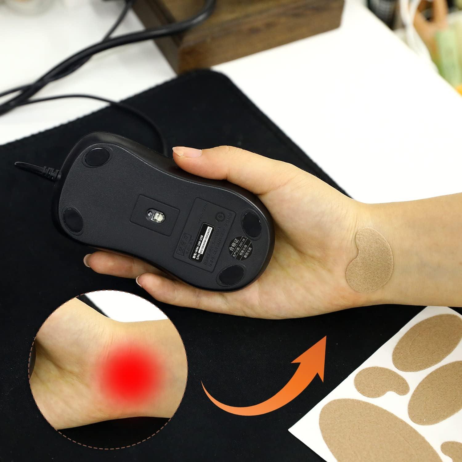 Moleskin Tape Blister Prevention Padding, 168 Pieces Flannel Adhesive