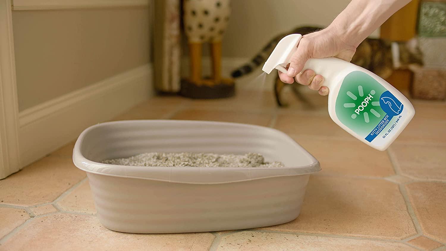 Pooph Pet Odor Eliminator & Kitty Litter Spray 232oz Bottles