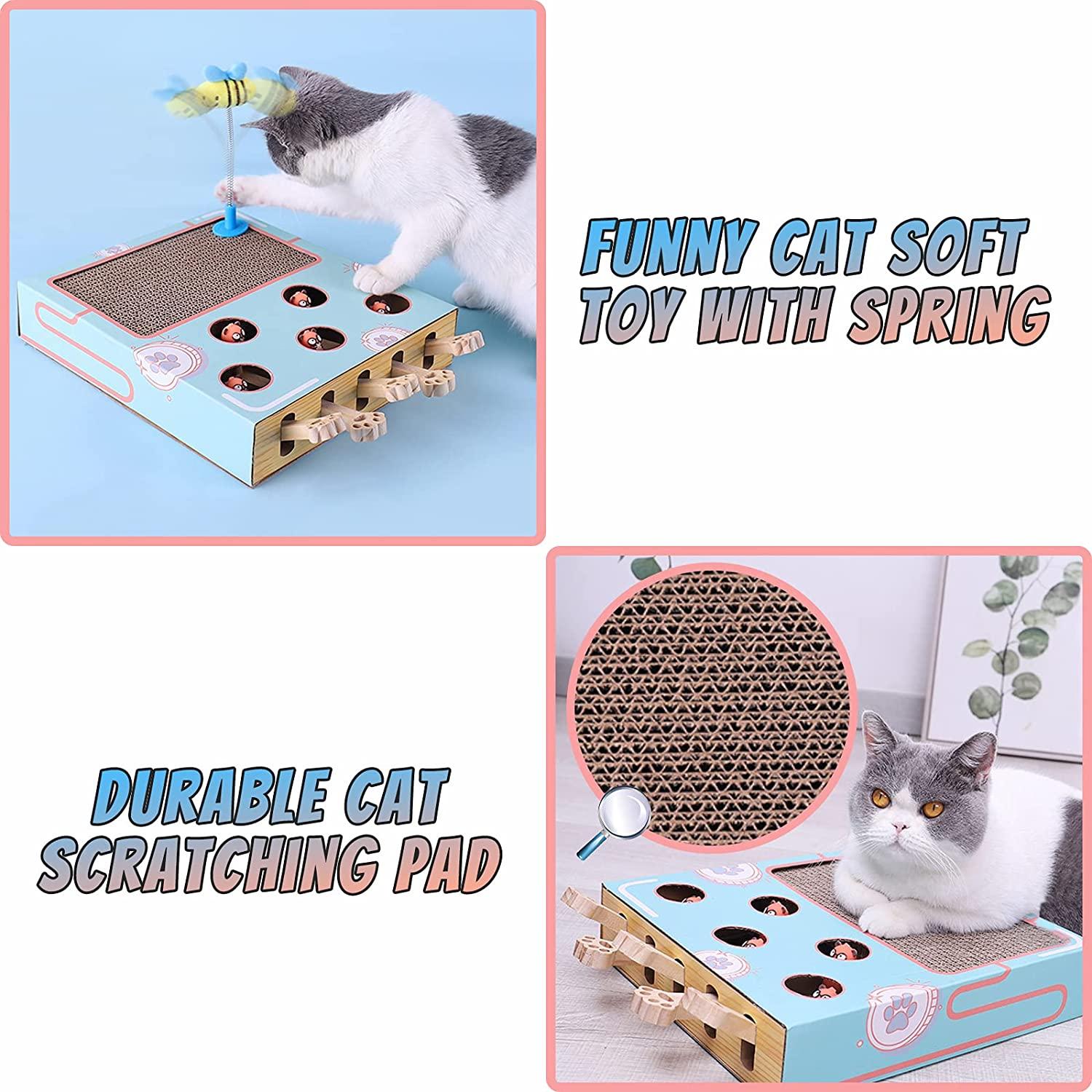 Shxx Interactive Cat Toys,enrichment Toys For Indoor Cats,whack A