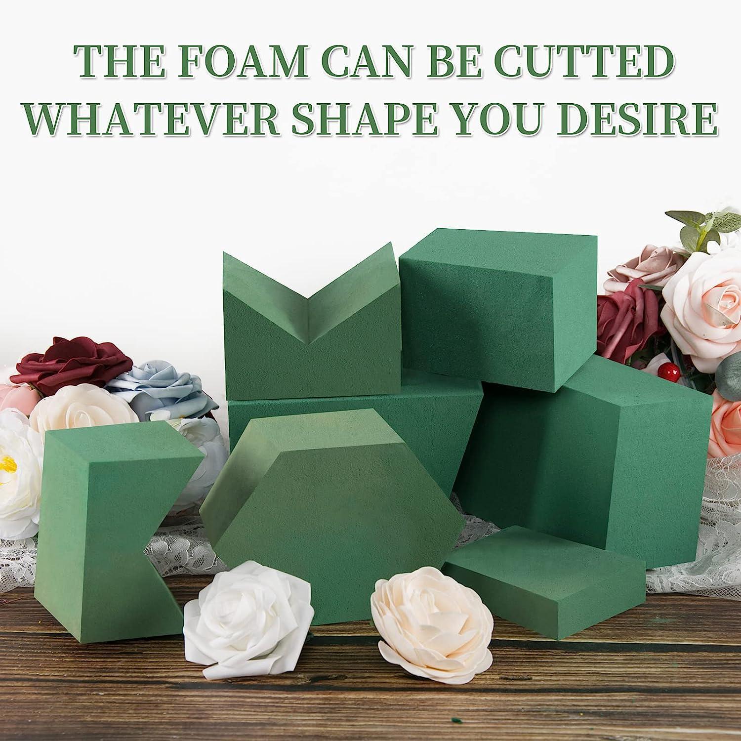 Pack of 6 Wet & Dry Floral Foam Blocks for Fresh & Artificial
