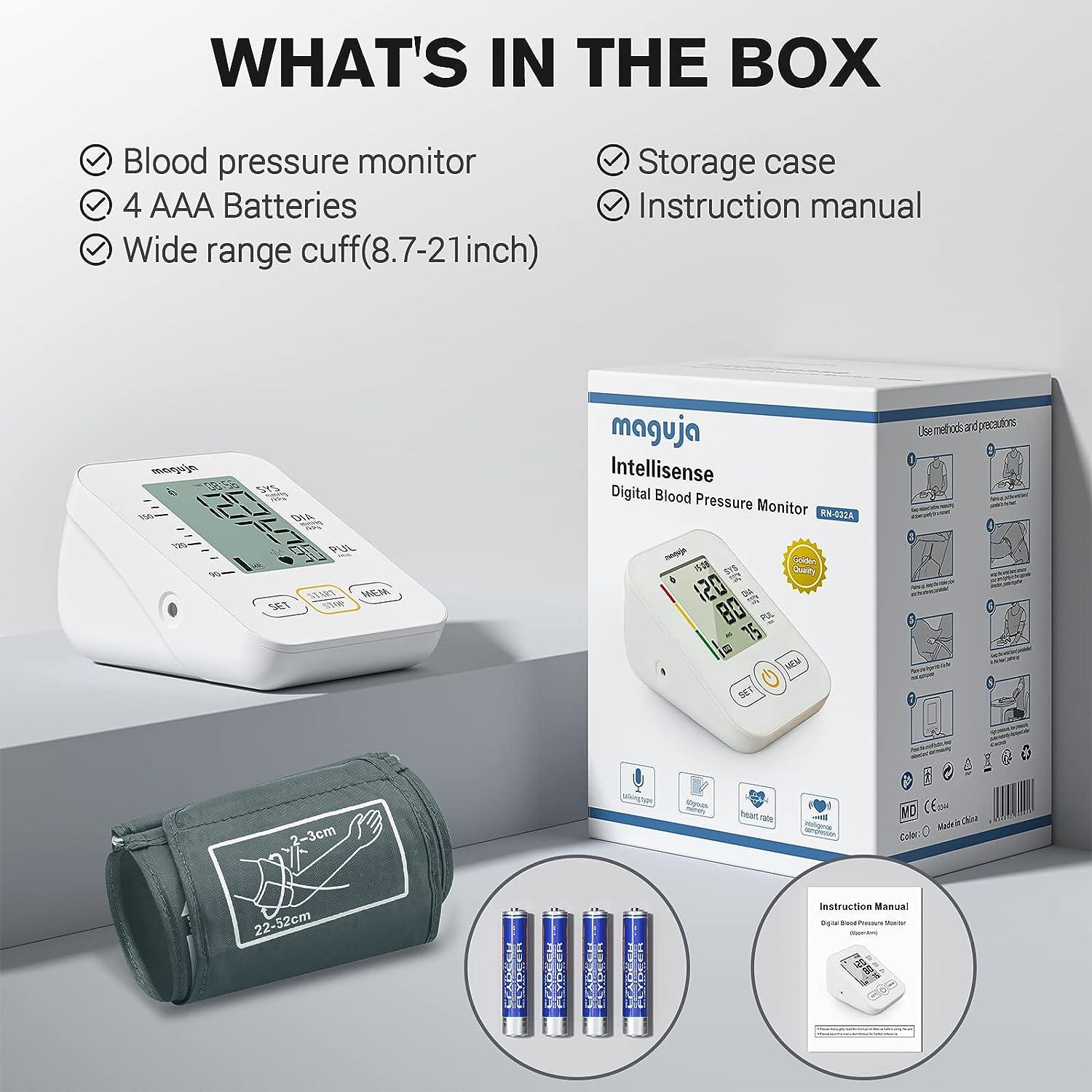 Blood Pressure Monitors, Automatic Upper Arm BP Machine with 920.5Extra Large Wide Range Blood