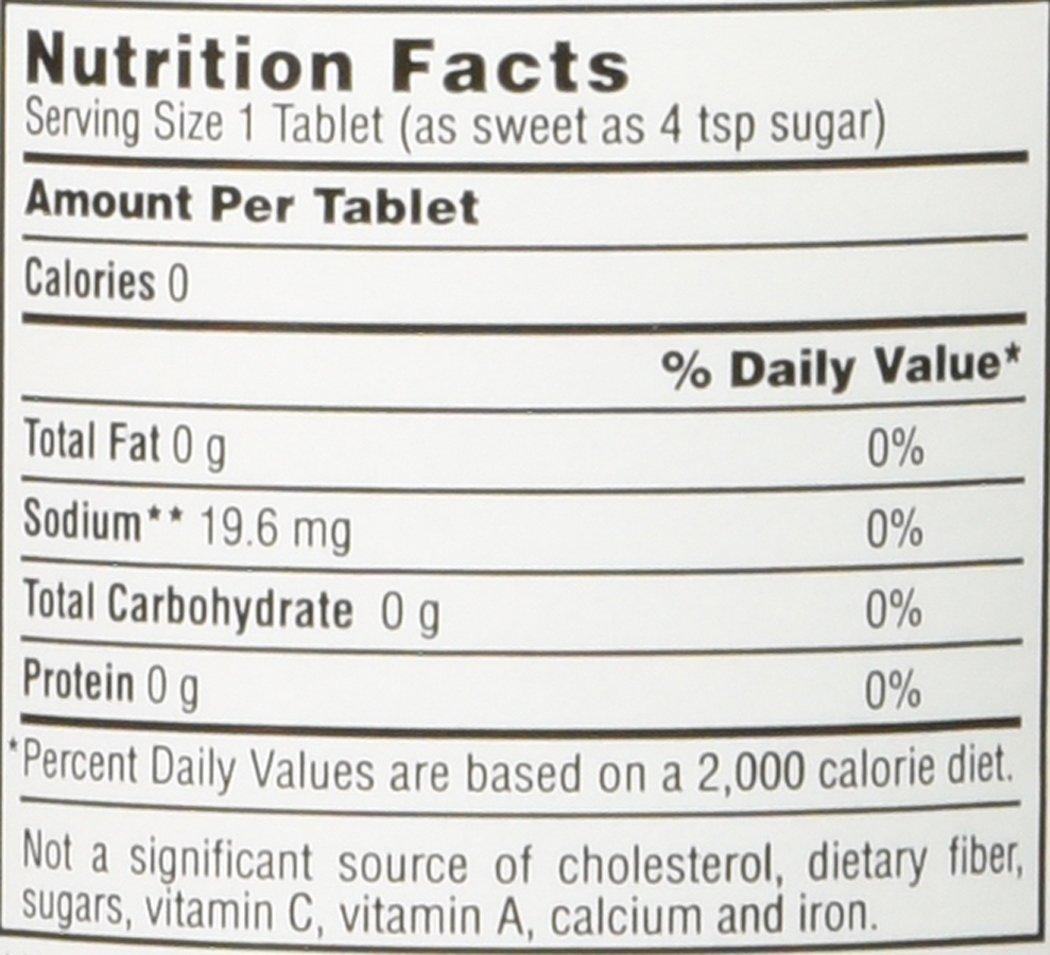 3 pack 1 grain 500 saccharin tablets