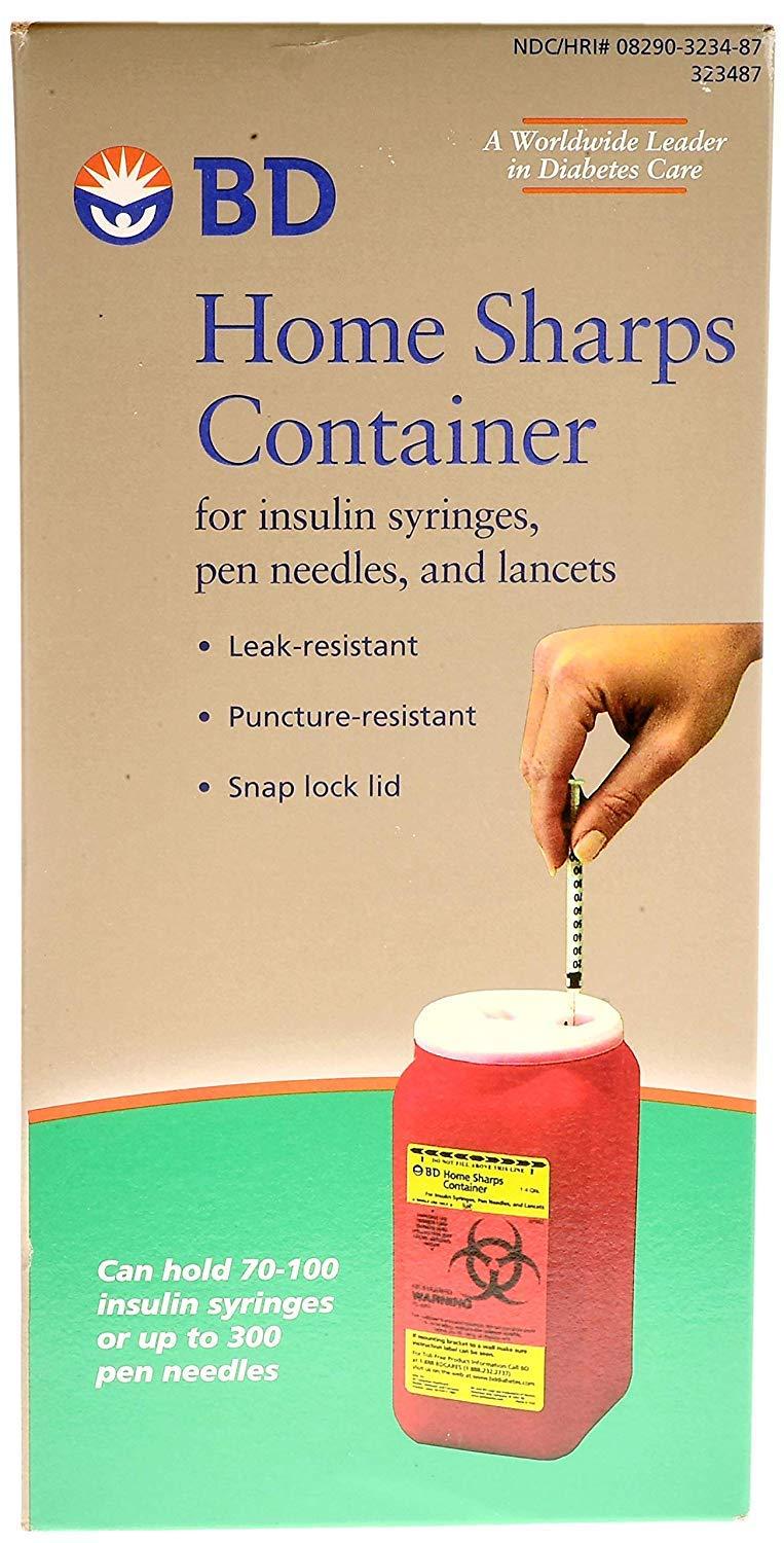 BD Home Sharps Container