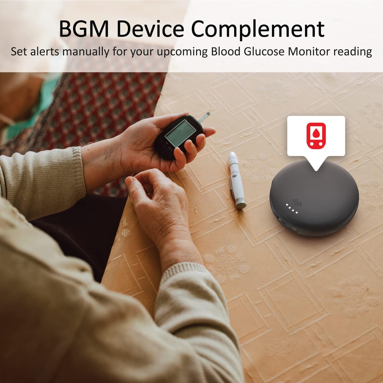 iLuv Smart Shaker Vibration Shaker Alarm Bluetooth Dexcom & Freestyle Libre  Sleep Aid Compatible with Apple & Android Black | Buy Now with Express  International Delivery