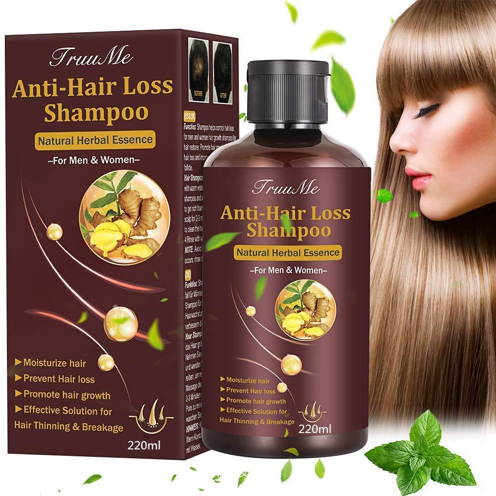 Hair Growth Shampoo, Hair Loss Shampoo, Hair Thickening Shampoo, Helps Stop  Hair Loss, Grow Hair Fast, Hair Loss Treatment for Men & Women (220mL)   Fl Oz (Pack of 1)
