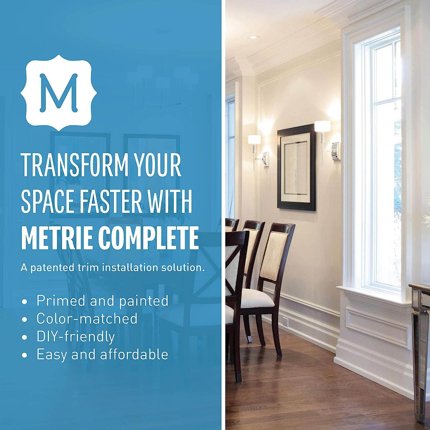 Metrie Complete Finishing Kit in Polar White/ColorMatched to Pre