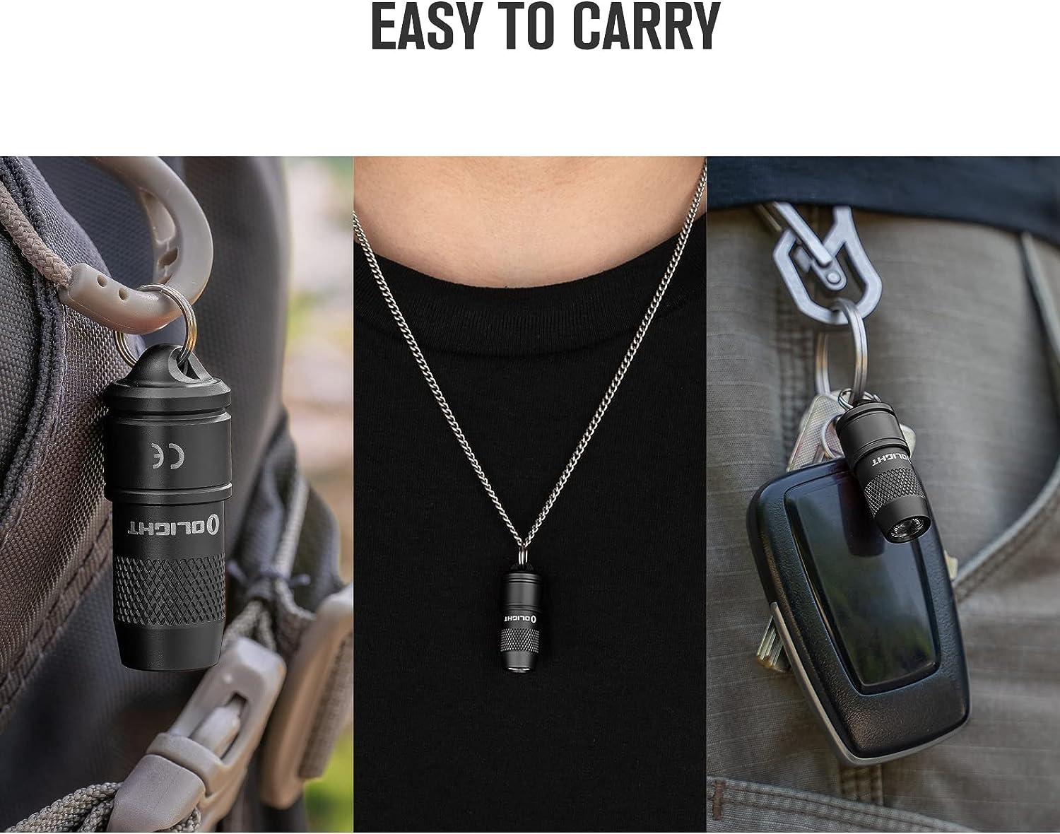 OLIGHT IMINI 10 Lumens Tiny Keychain Flashlight Portable QuickRelease Small Flashlight