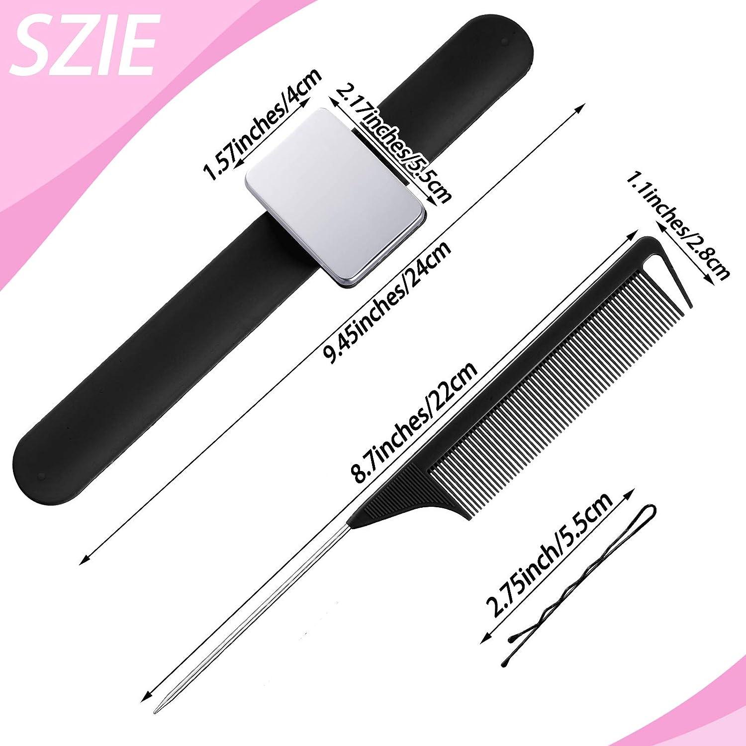 Magnetic Silicone Wrist Strap Bracelet with Hair Clips and Sewing Pins - 72  Pieces in Black | Buy Now with Express International Delivery | GoSupps.com