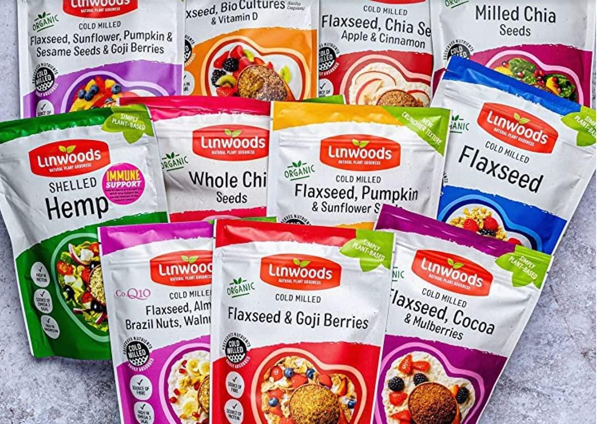 Linwoods Milled Flaxseed with Bio Cultures & Vitamin D 360g