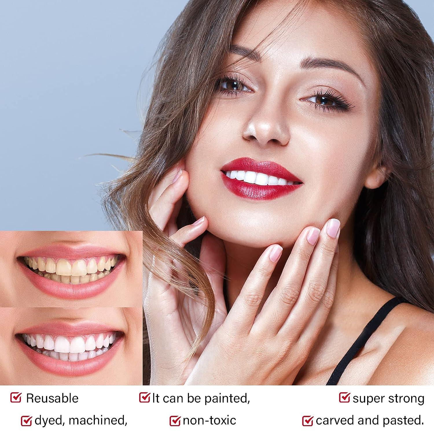 Tooth Repair Kit, Moldable False Teeth for Beautiful Smile, Dental
