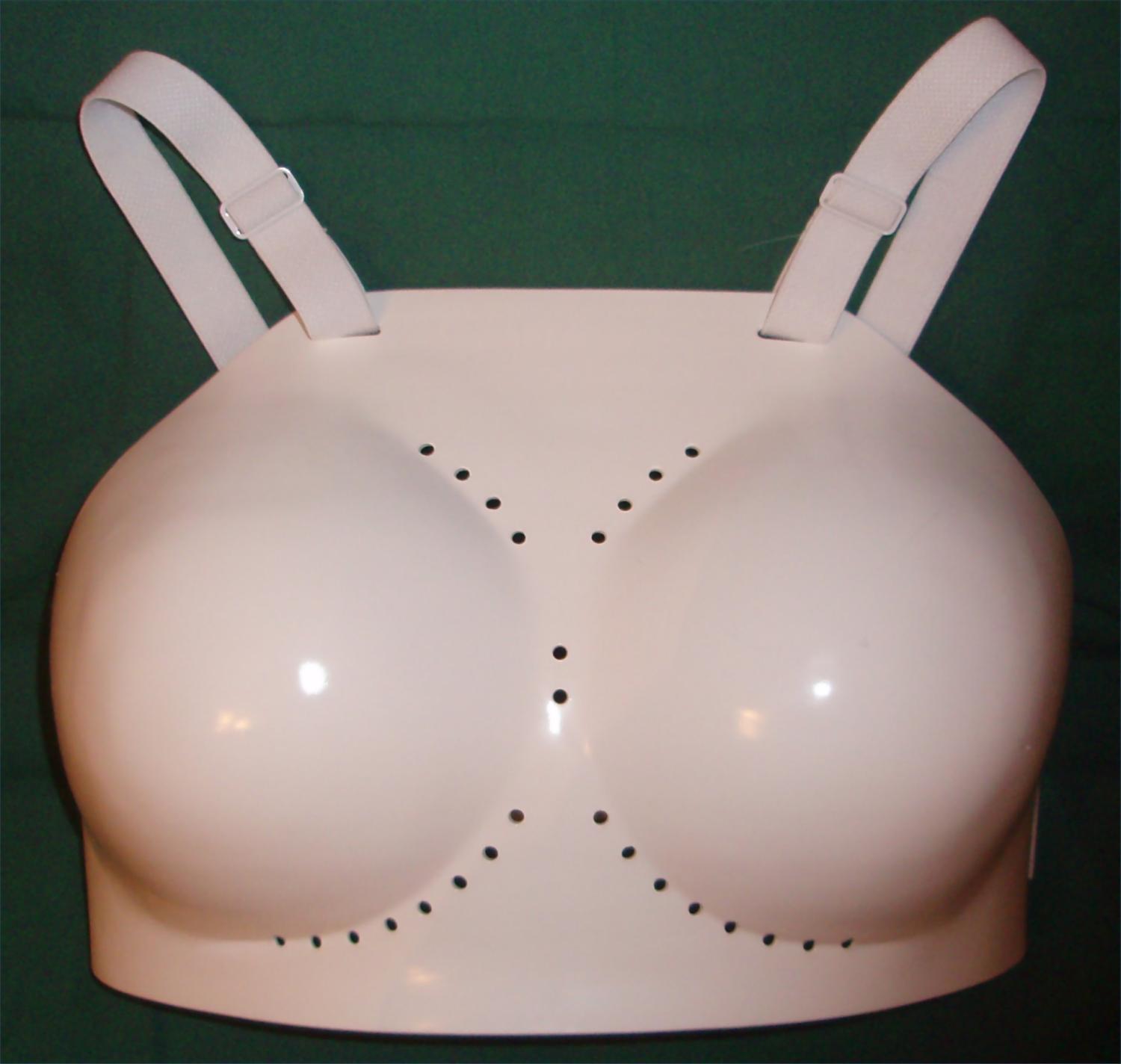 Women's Plastic Fencing Chest Protector Large