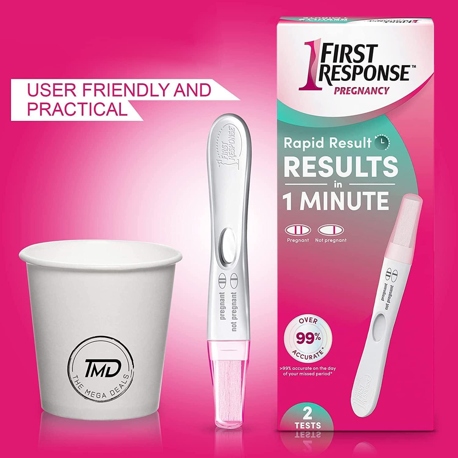 First Response Pregnancy Test, Rapid Result - 2 test