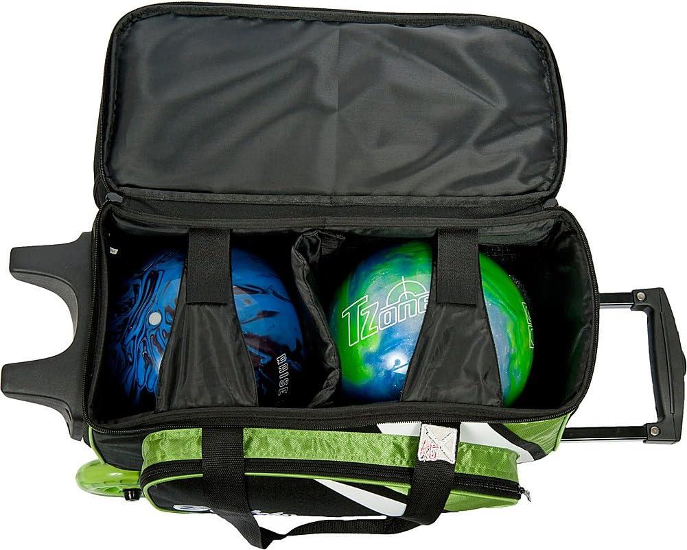 KR Strikeforce Cruiser Double Roller Bowling Bag With Deluxe 4.5