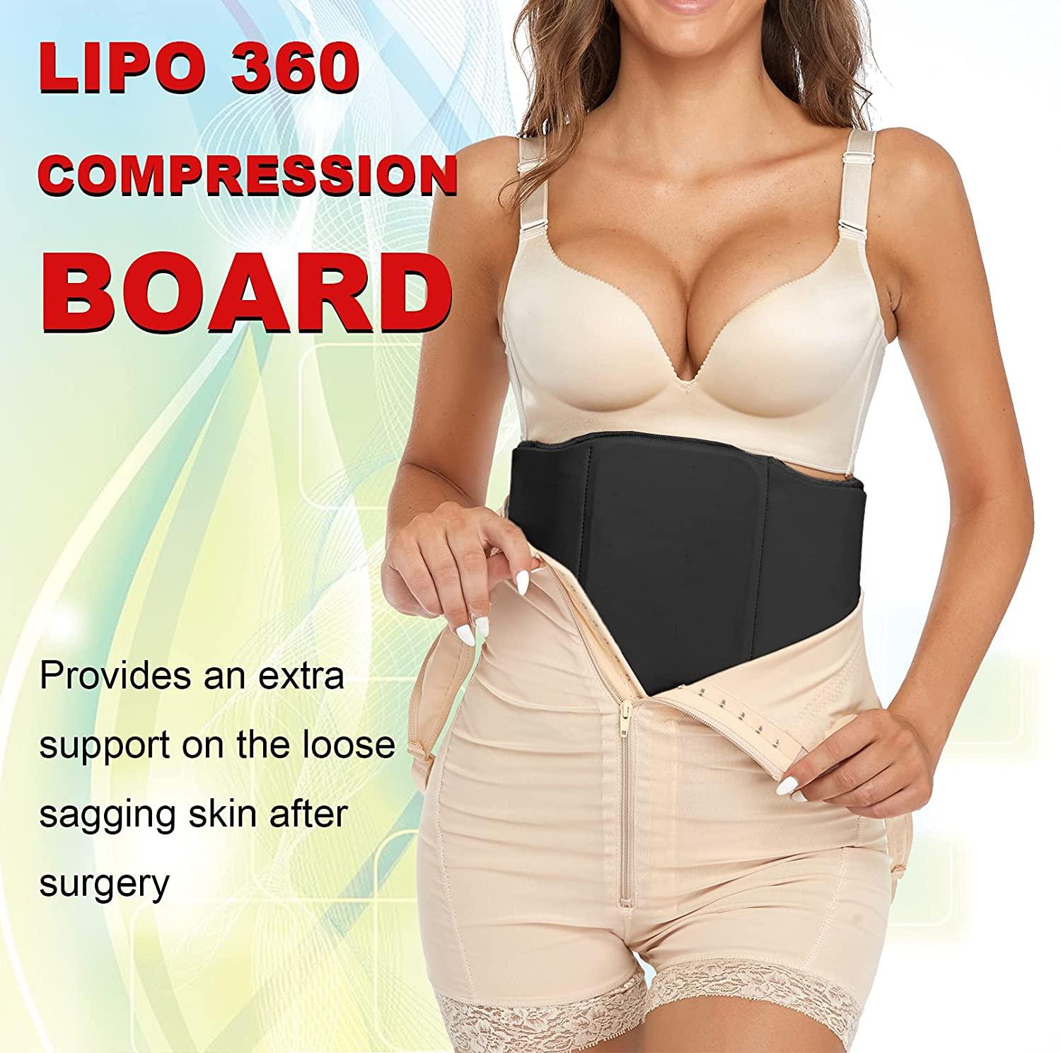 Lipo Foam Ab Board Post Surgery 360 Liposuction Abdominal Compression  Boards Flattening Belly Lumbar Lipo Recovery, Liposuction Recovery Supplies  