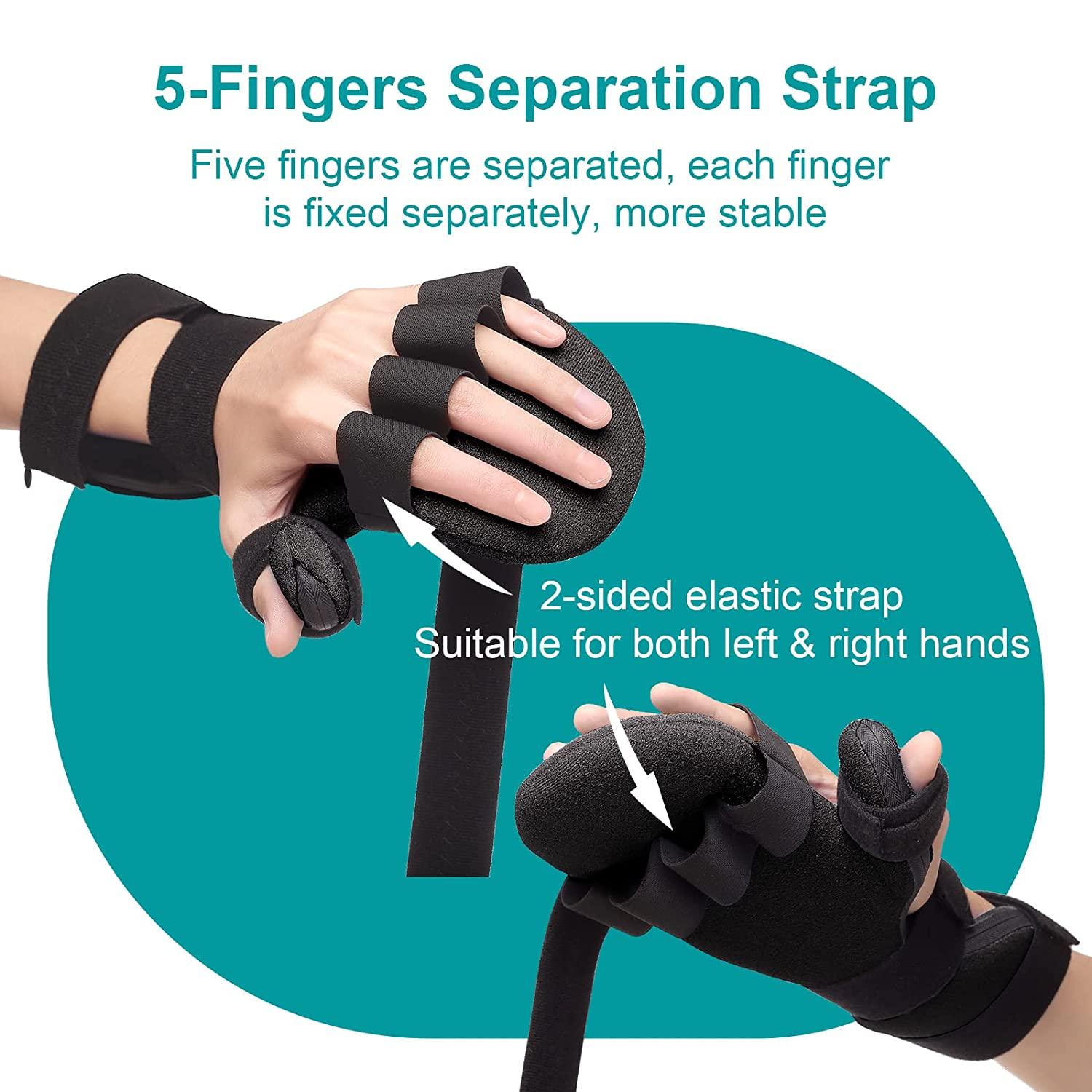 Sylong Stroke Resting Hand Splint Carpal Tunnel Wrist Brace for