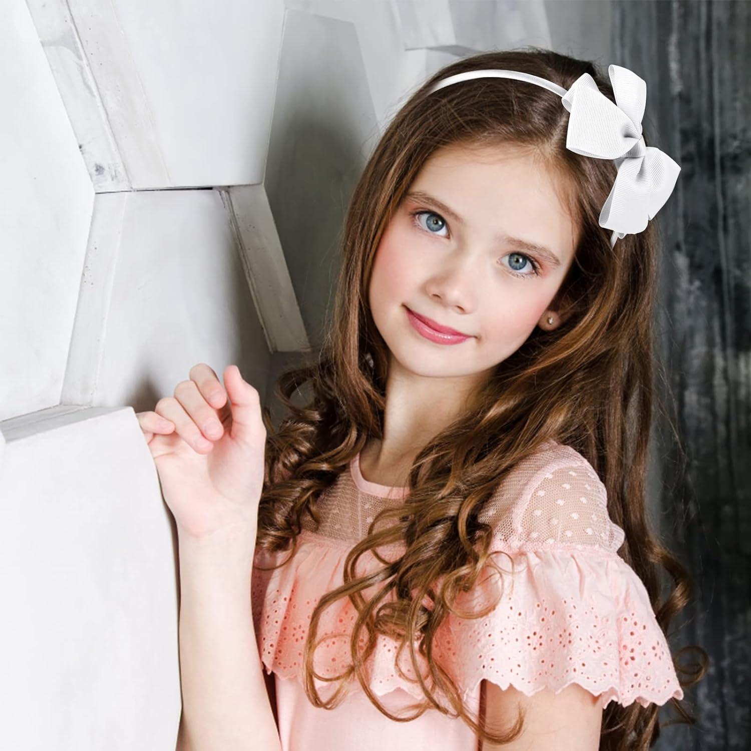 Sibba Toddler Headband Set PC Headband with Cute Bow Ties and