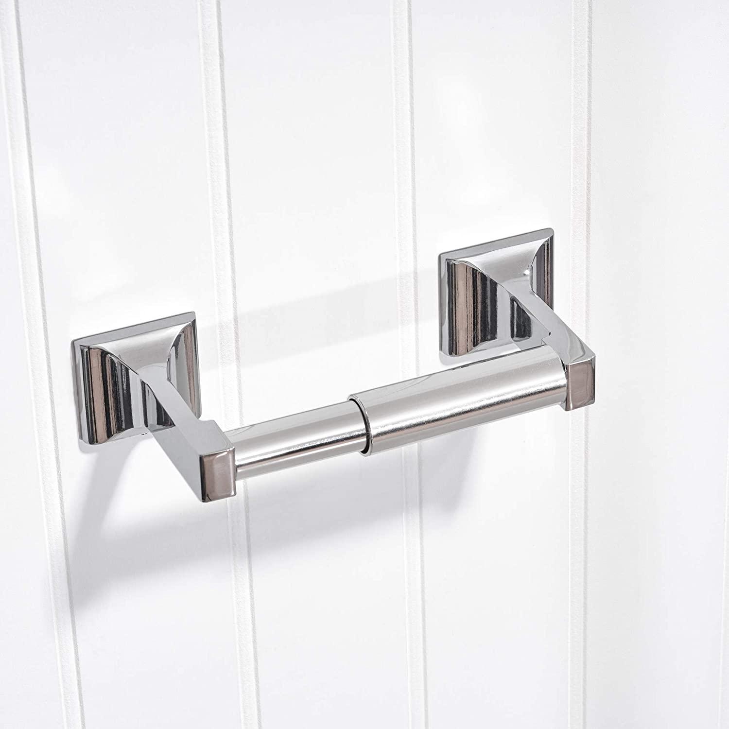 Universal Plastic Spring Loaded Toilet Paper Roll Holder Replacement