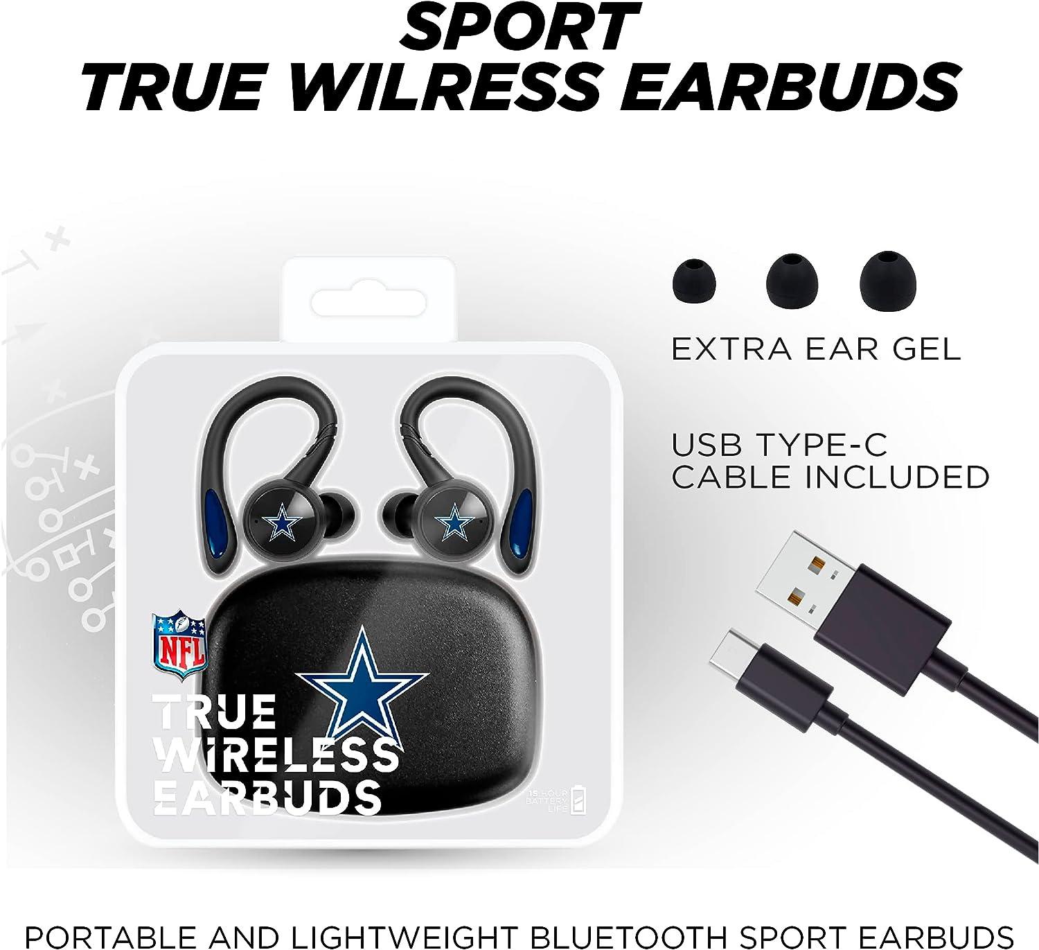 Las Vegas Raiders Solid Design Wireless Bluetooth Headphones