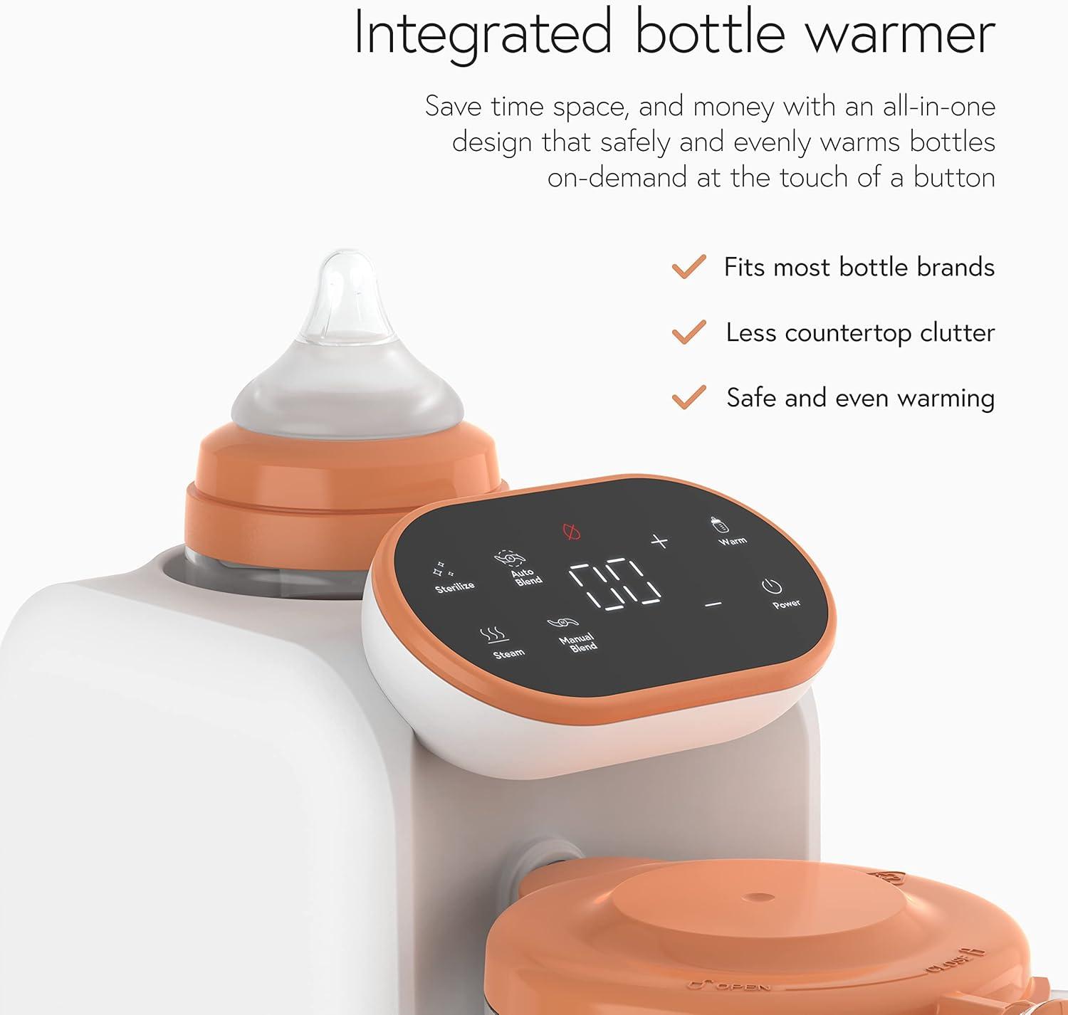 Quook 5-in-1 Baby Food Maker by Quark- Easy-to-Use Baby Food