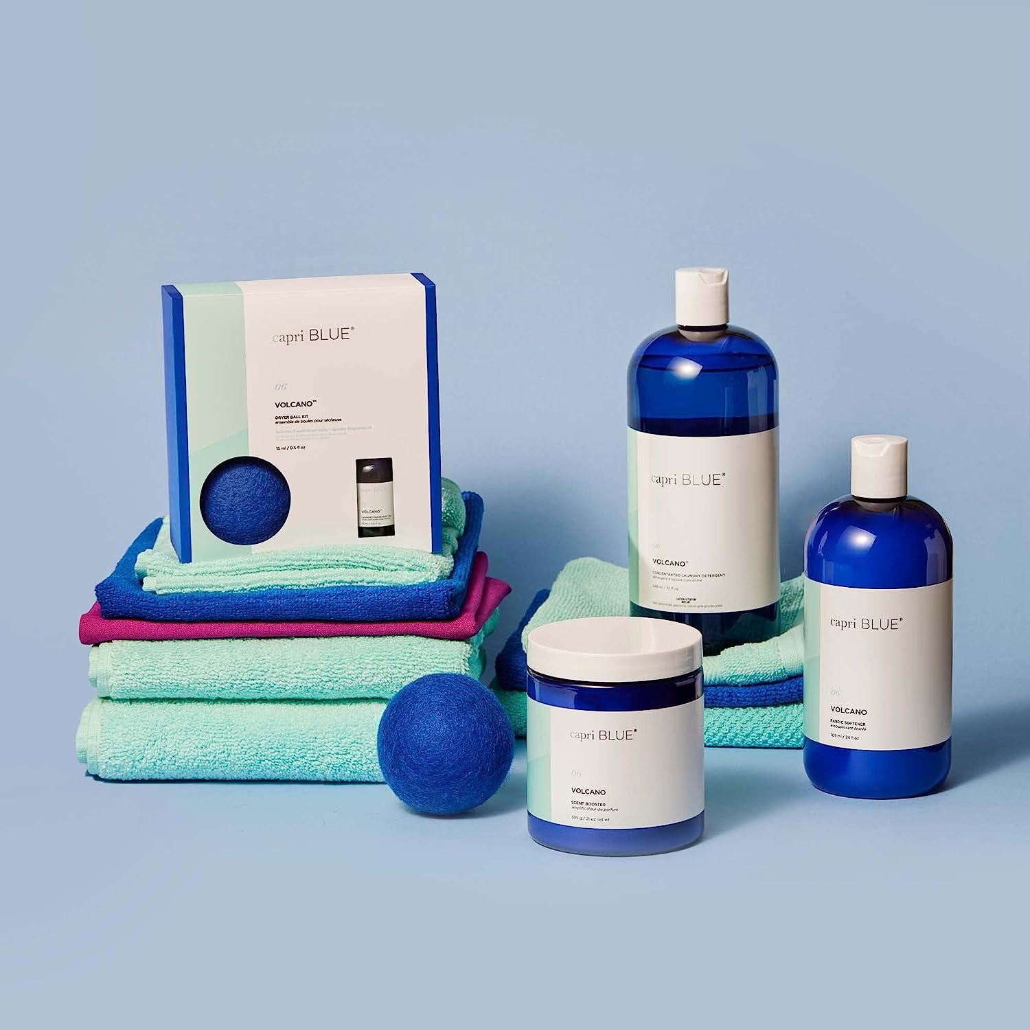 Capri Blue Dryer Ball Kit Volcano Scented Laundry Fragrance Set of