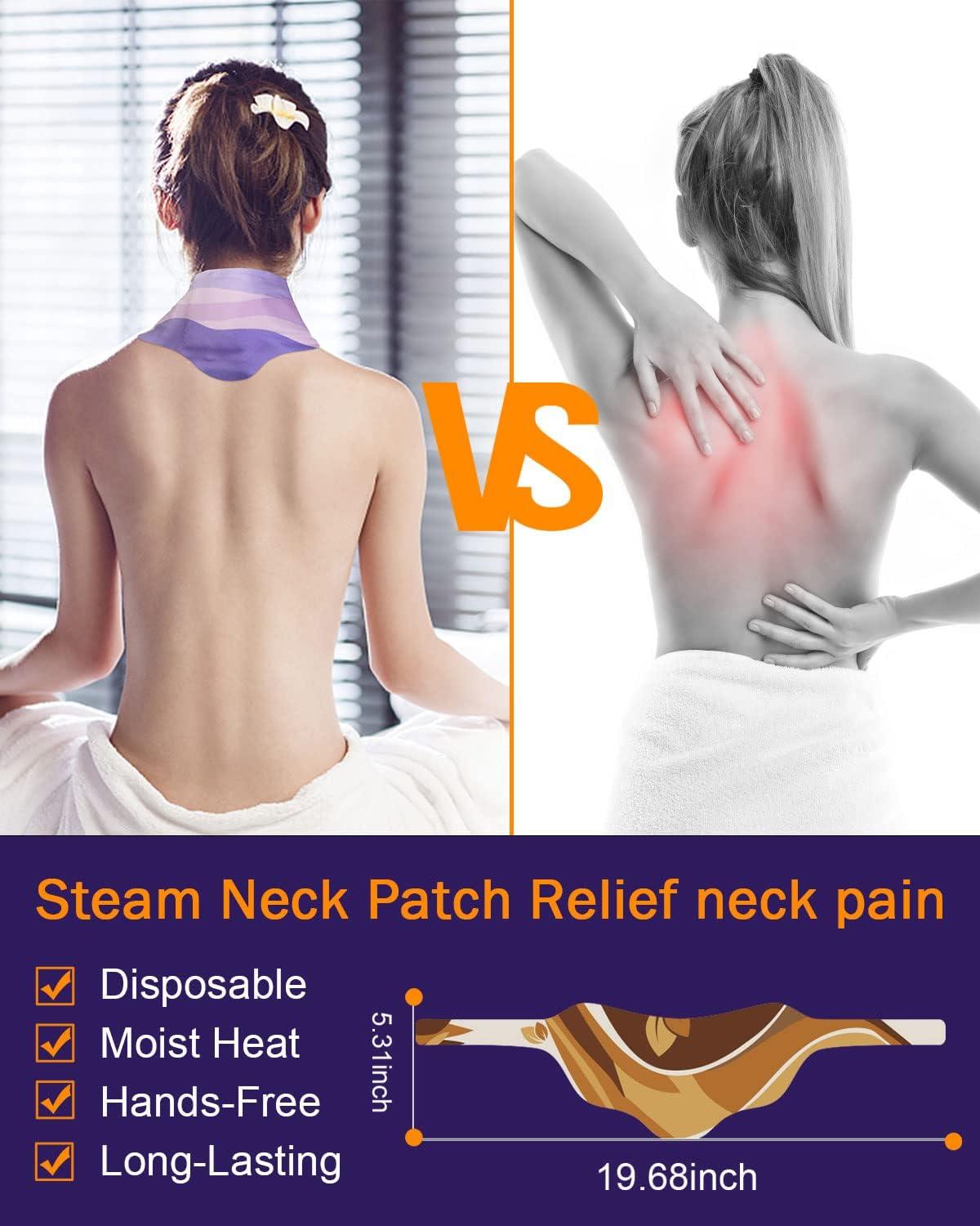 1pc Self-heating Steam Neck Pad, Moist Heat Therapy For Neck Pain