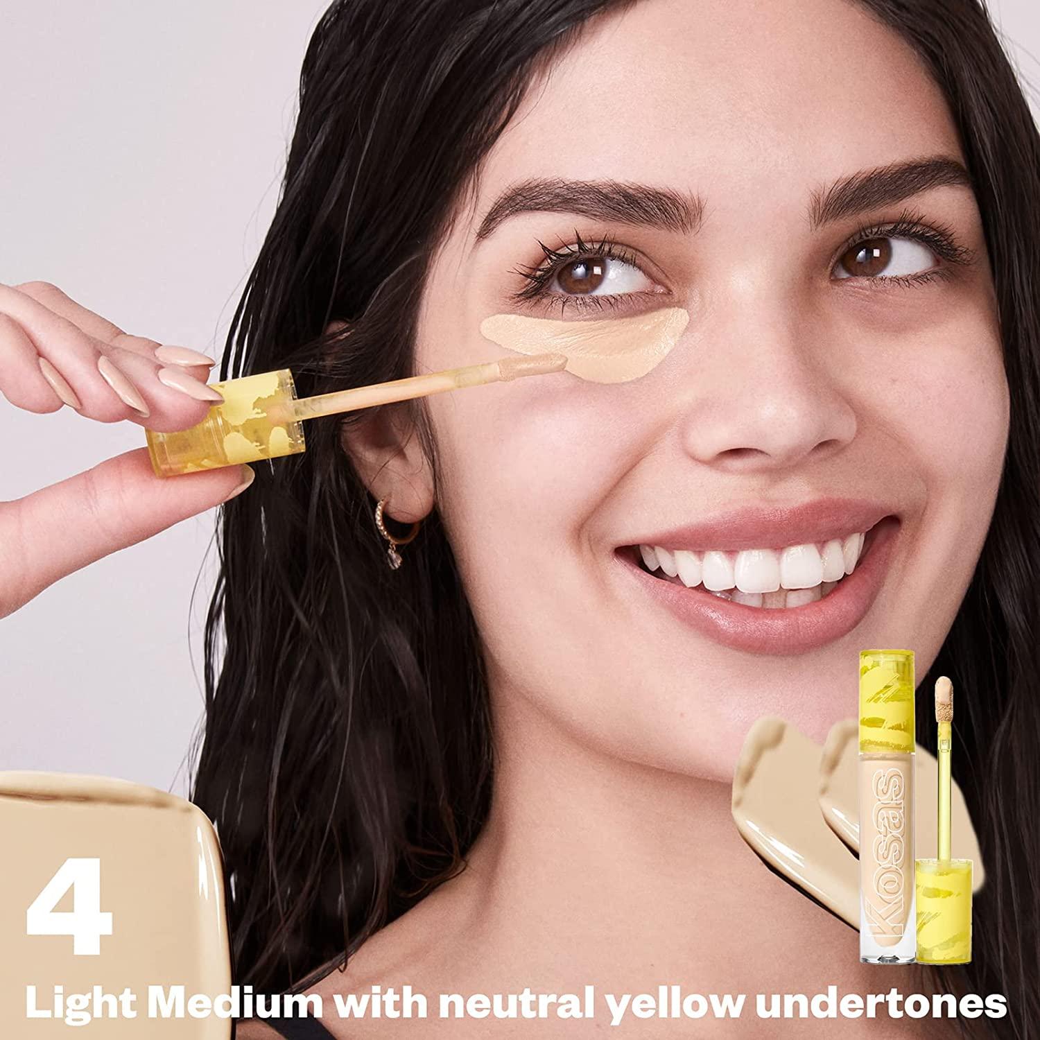 Kosas Revealer Concealer Medium Coverage Concealer,(Tone 04)