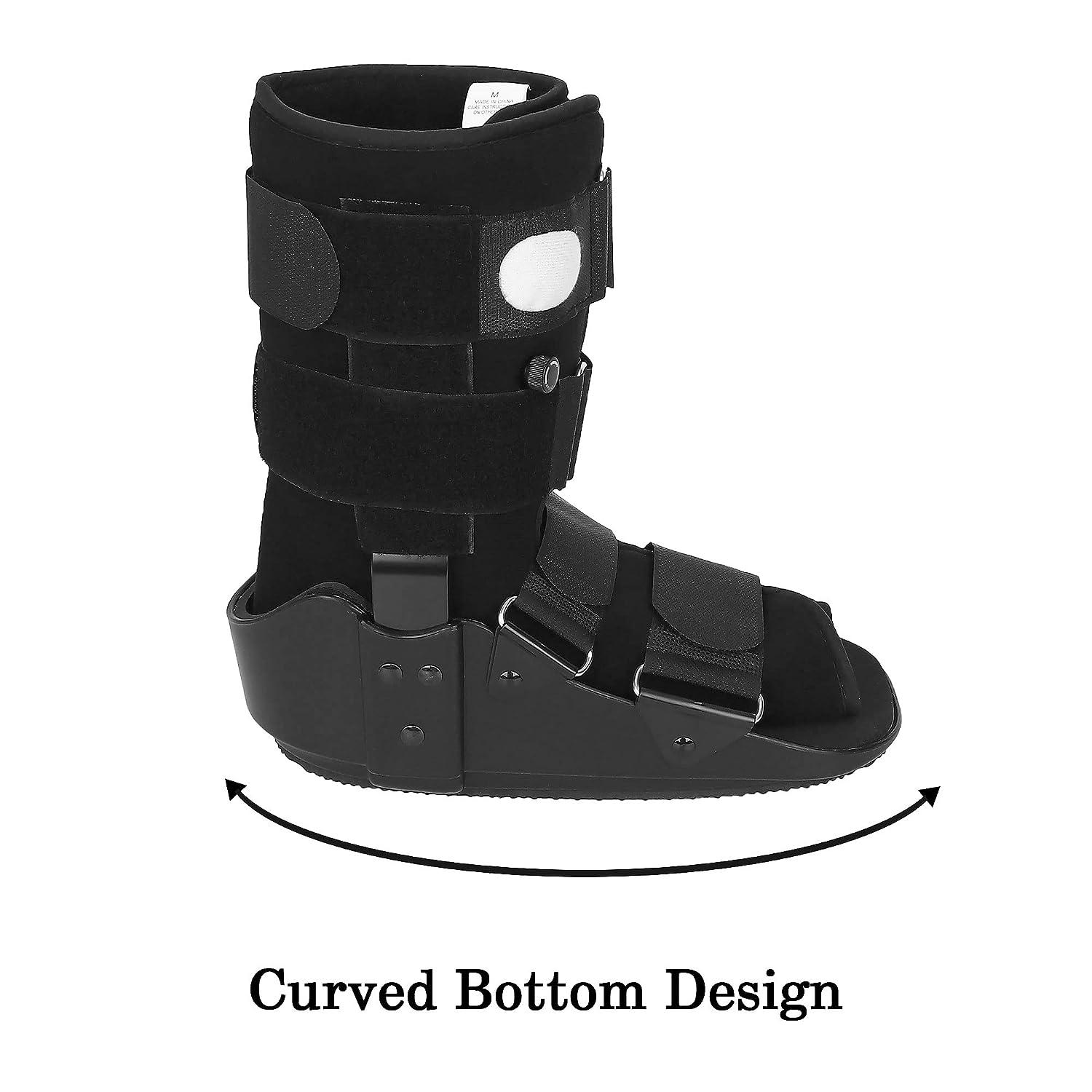 Xshuan Walking Boot Fracture Boot for Sprained Ankle Toe Fractures