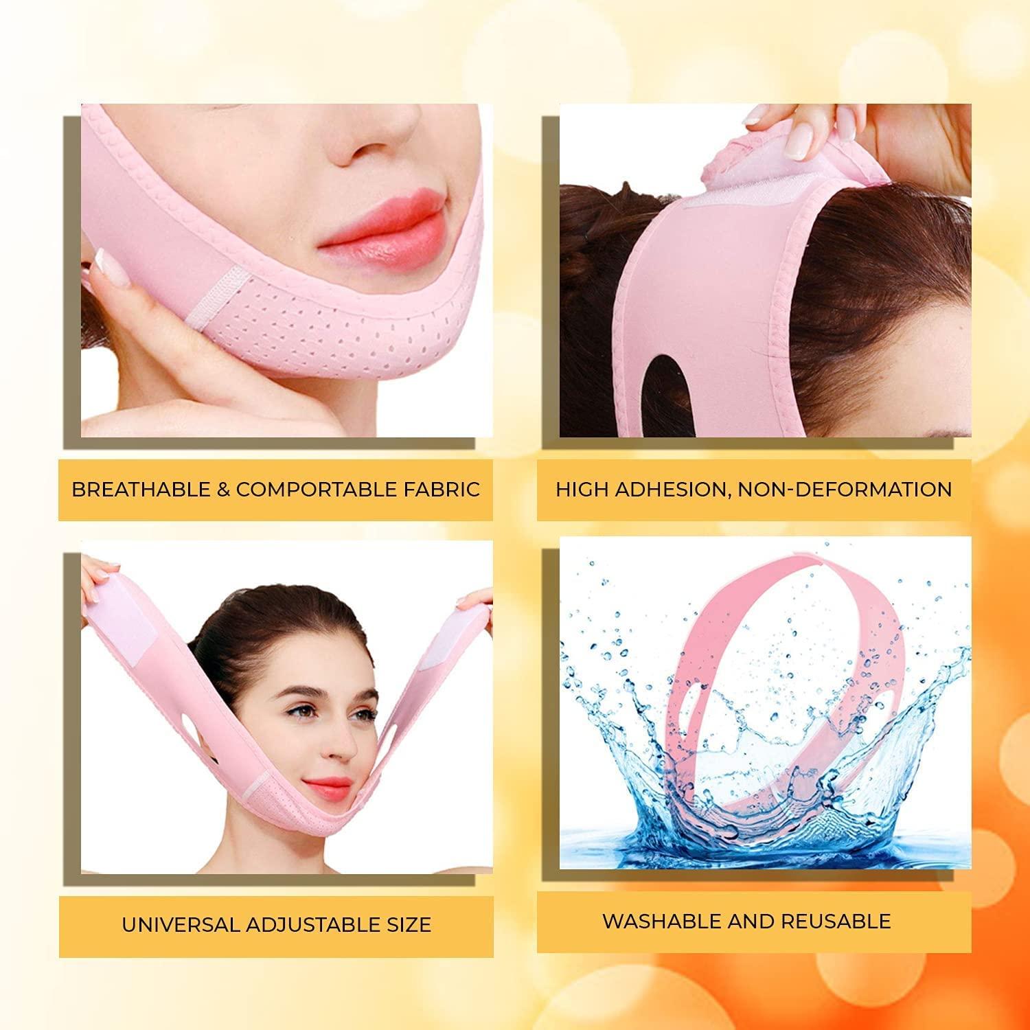 Reusable V Line Mask Facial Slimming Strap Double Chin Reducer