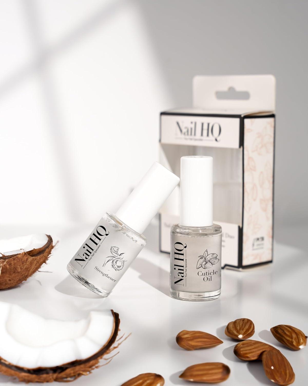Nail HQ Strengthener & Cuticle Oil Duo