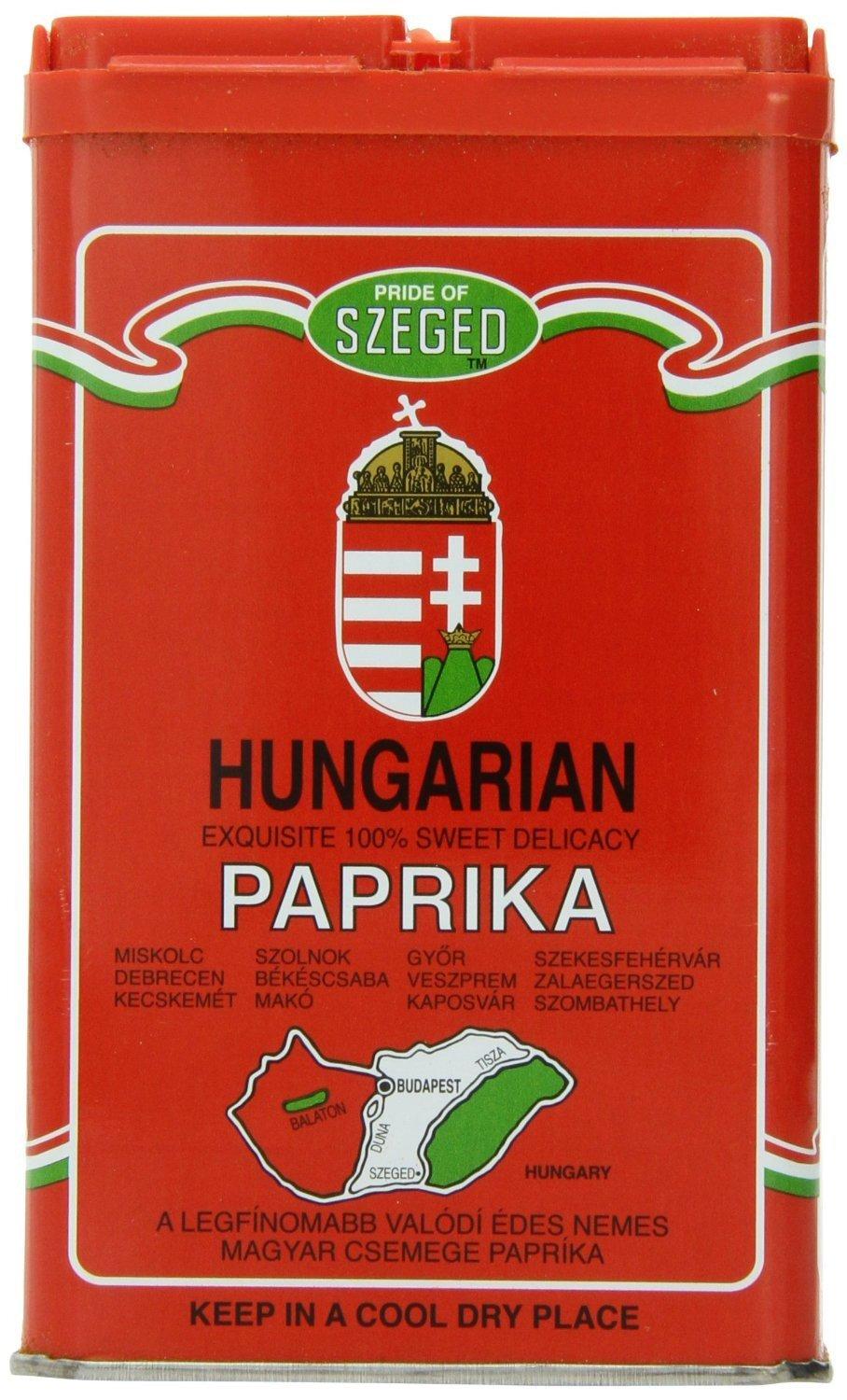 Szeged Hungarian Paprika 4oz - Pack of 3 | Premium Quality Paprika ...
