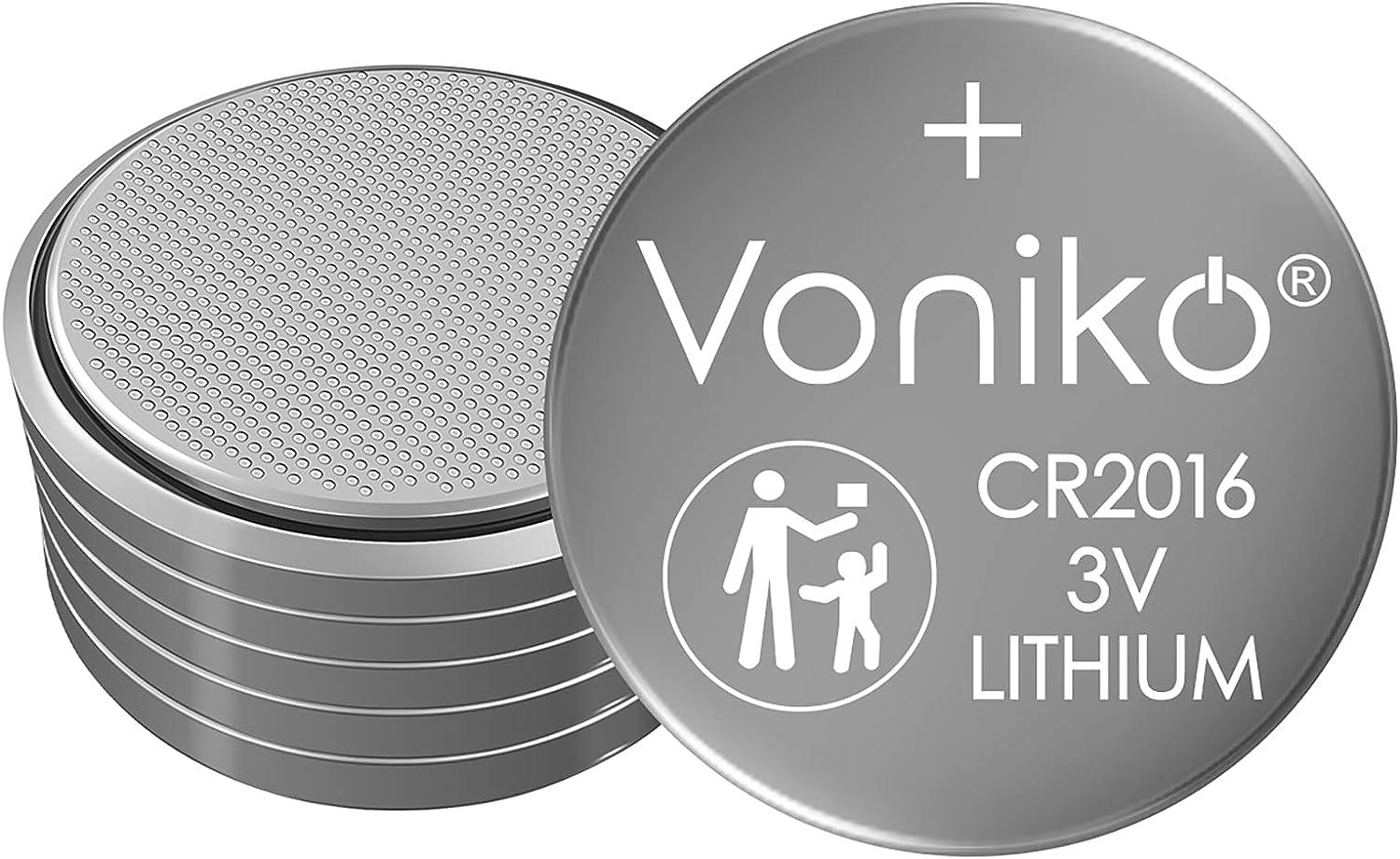  CR2016 3V Lithium Battery(10-Pack) : Health & Household