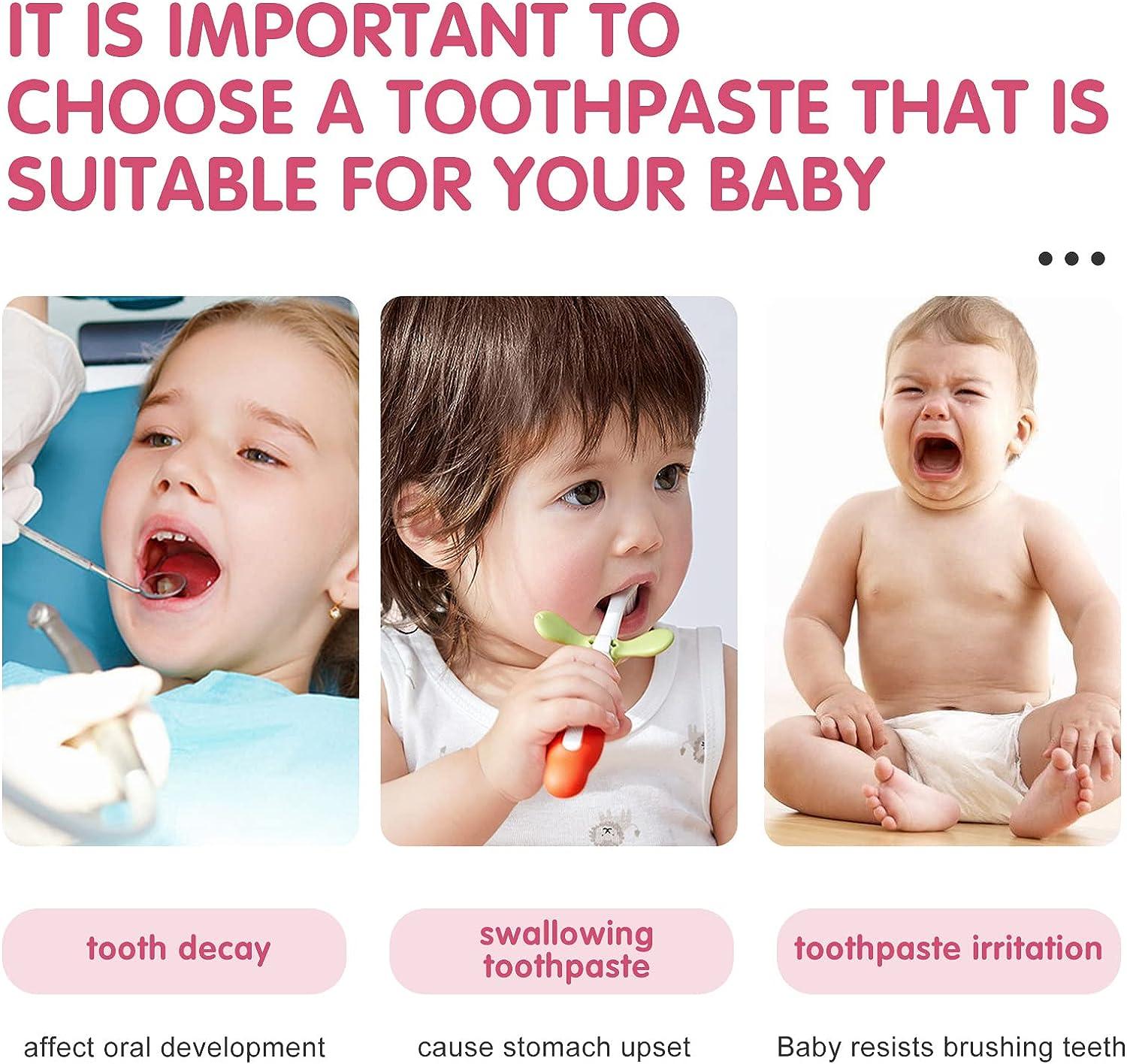 Foam Kids Toothpaste Toddler AntiCavity Children's Mousse Foam