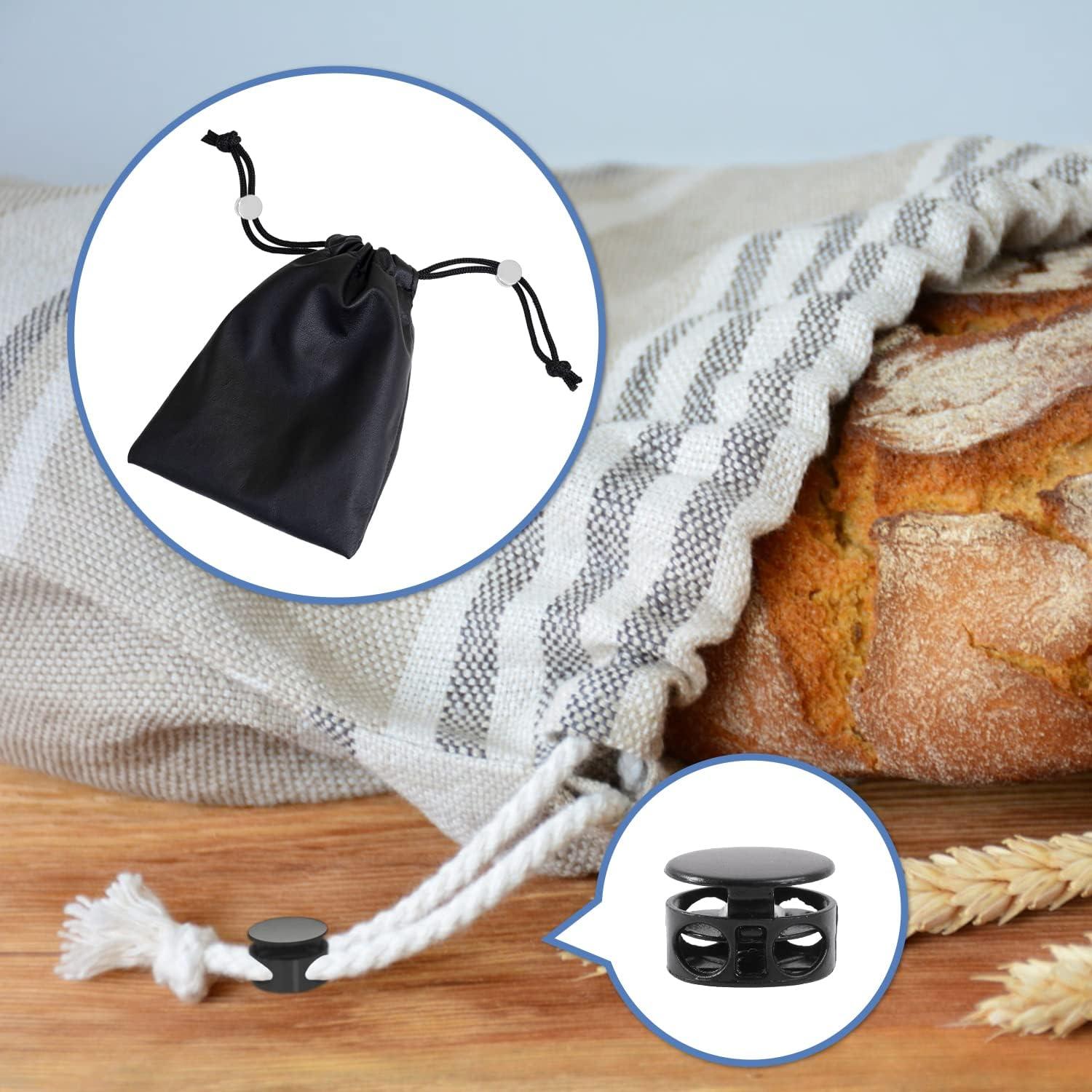 60pcs Cord Locks for Drawstrings Heavy Duty Metal Cord Lock Stopper ...