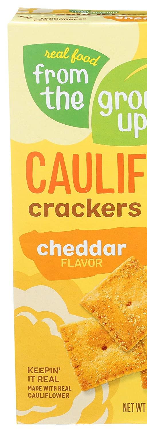 From the Ground Up Cauliflower Crackers Cheddar 4 oz.