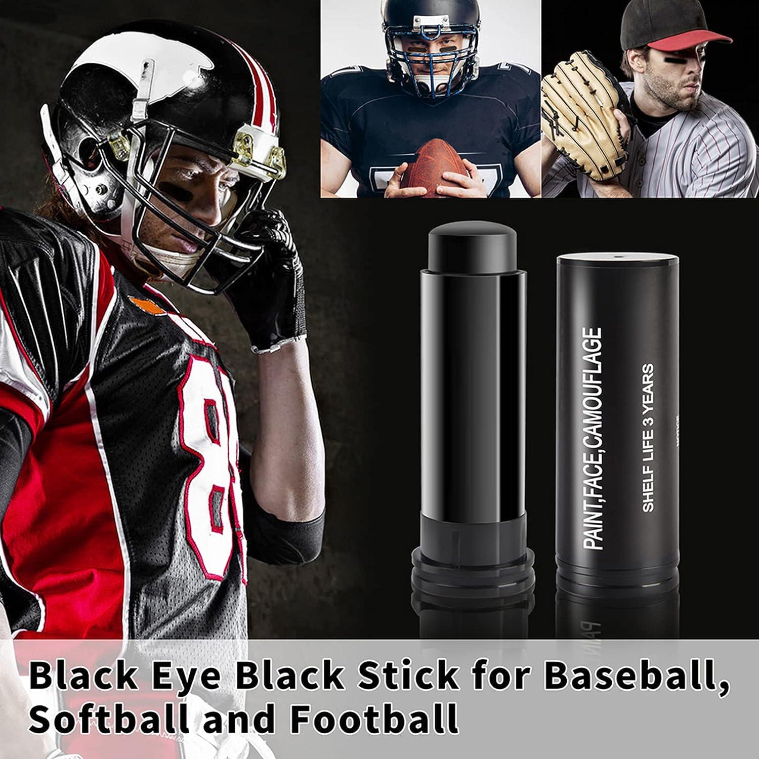 Yeweian Eye Black Stick for Sports Eye Black Football Baseball Softball  Lacrosse Accessories Eyeblack Sports Gifts