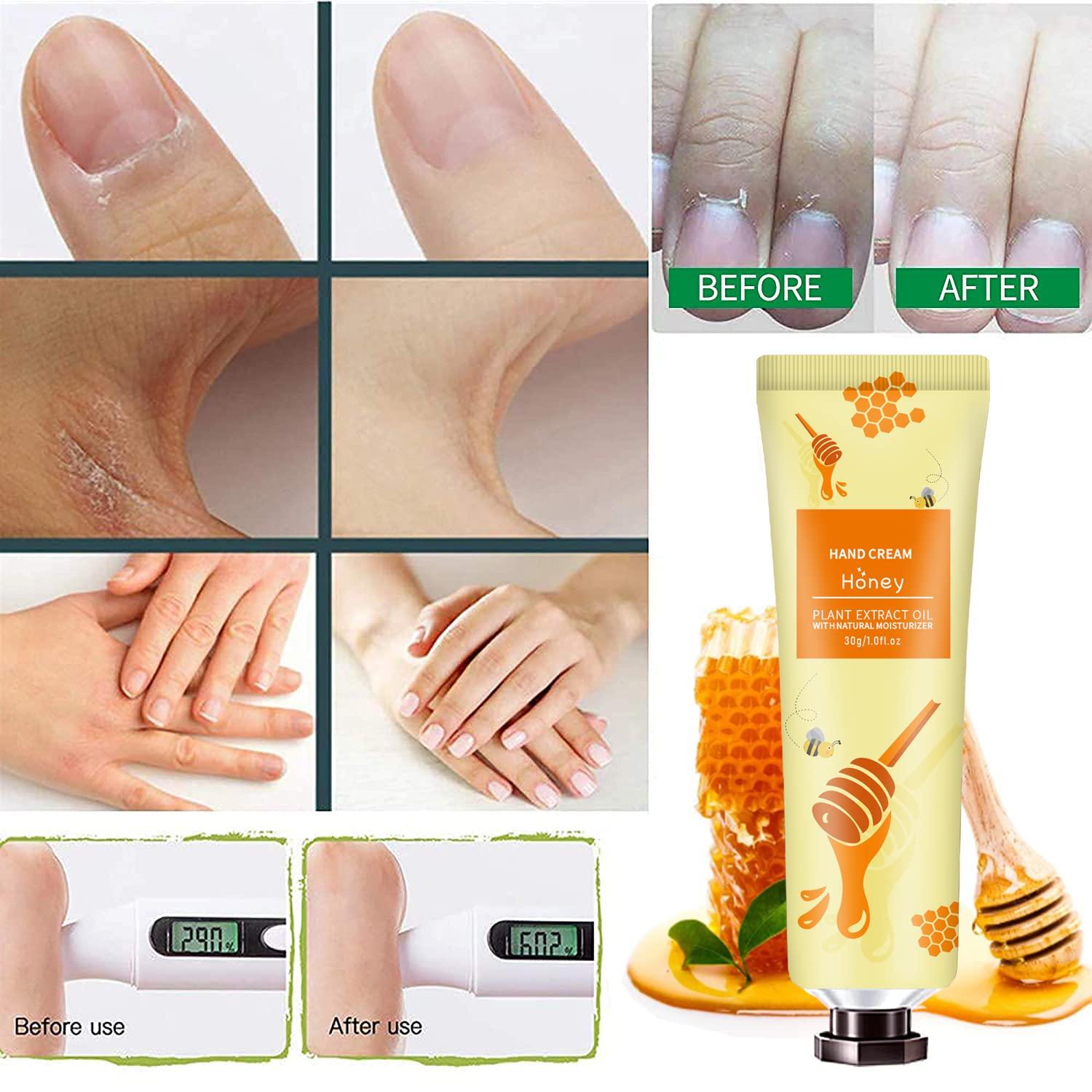 10 Pack Hand Cream for Dry Cracked Hands,Natural Plant Fragrance Mini