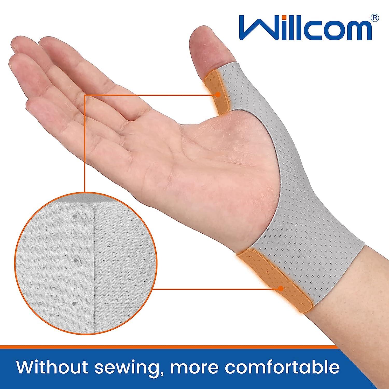 Wrist Thumb Support Brace Elastic Liner 2 PCS Soft Hand Thumb