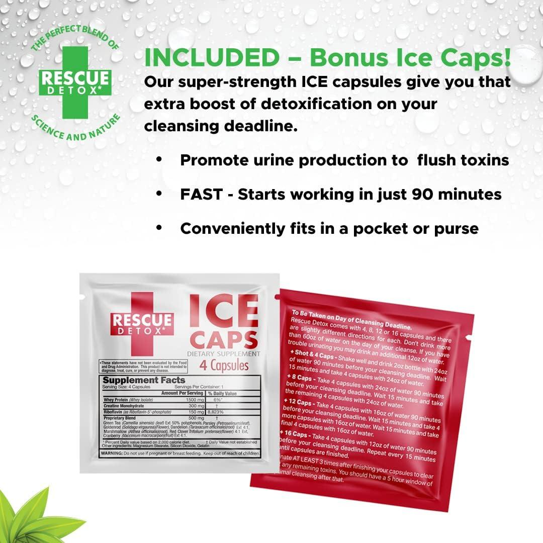 Rescue Detox 5 Day Detox Concentrates +Plus Comprehensive Cleansing