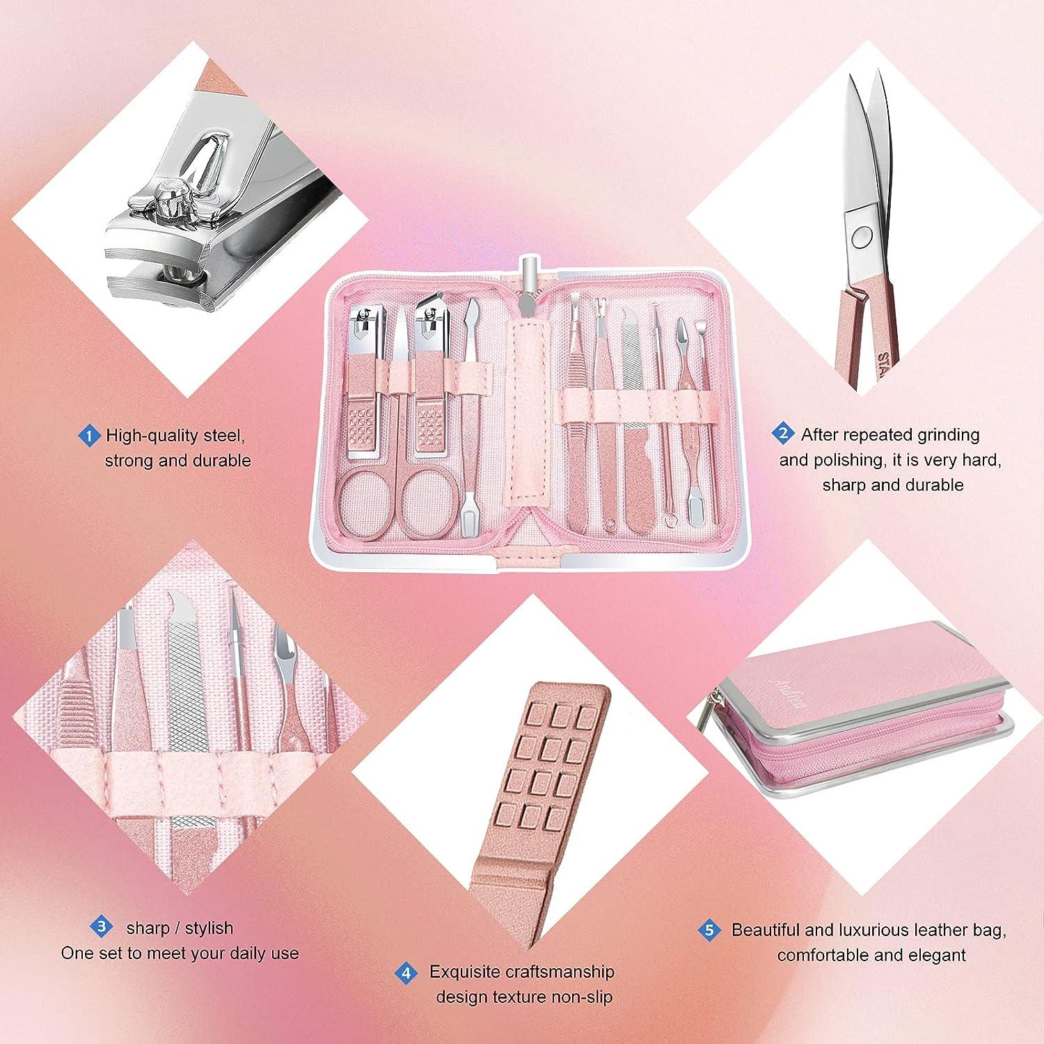 Luxury ladies manicure set discount