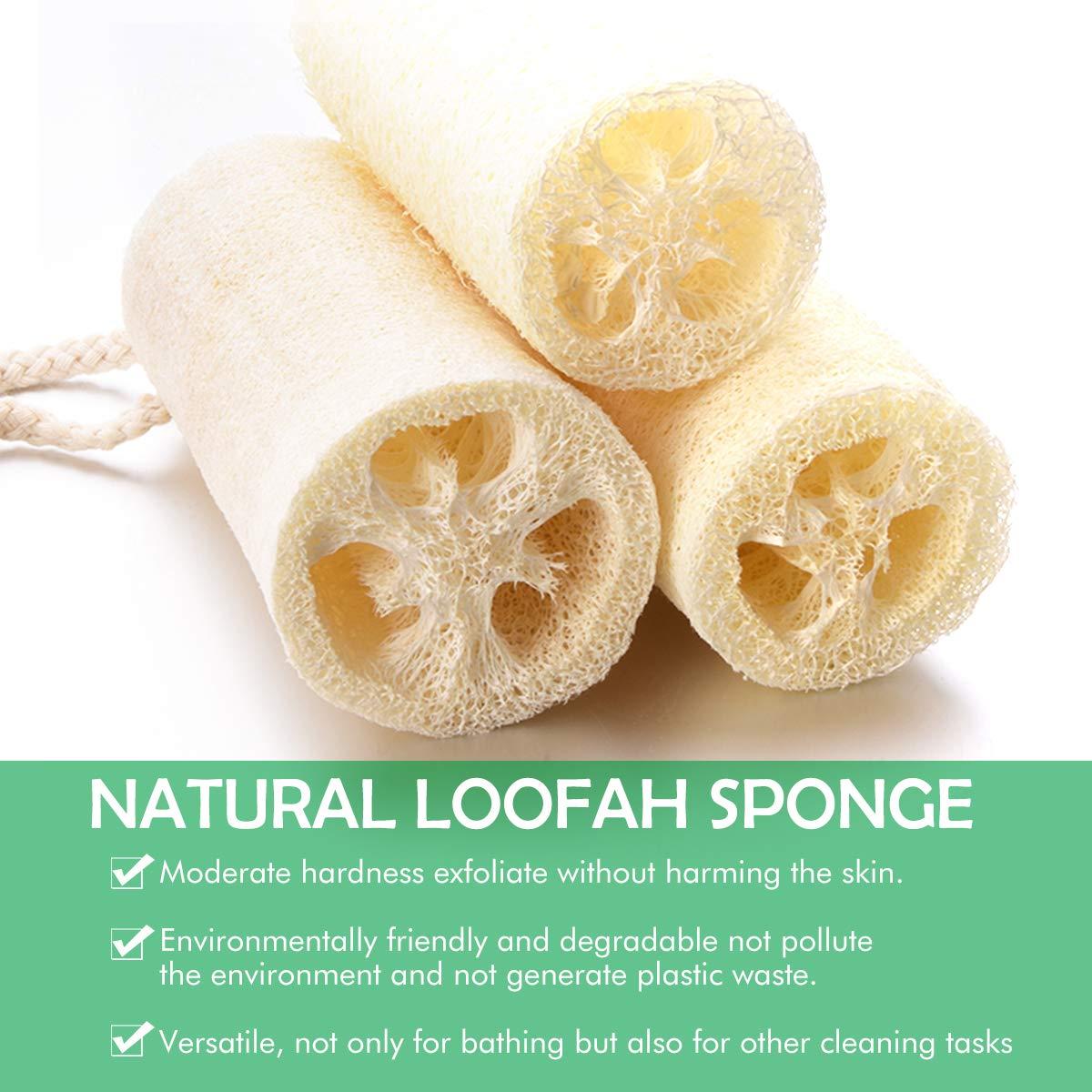 Yellow Eco Washing up Sponges Pack of 6, Biodegradable