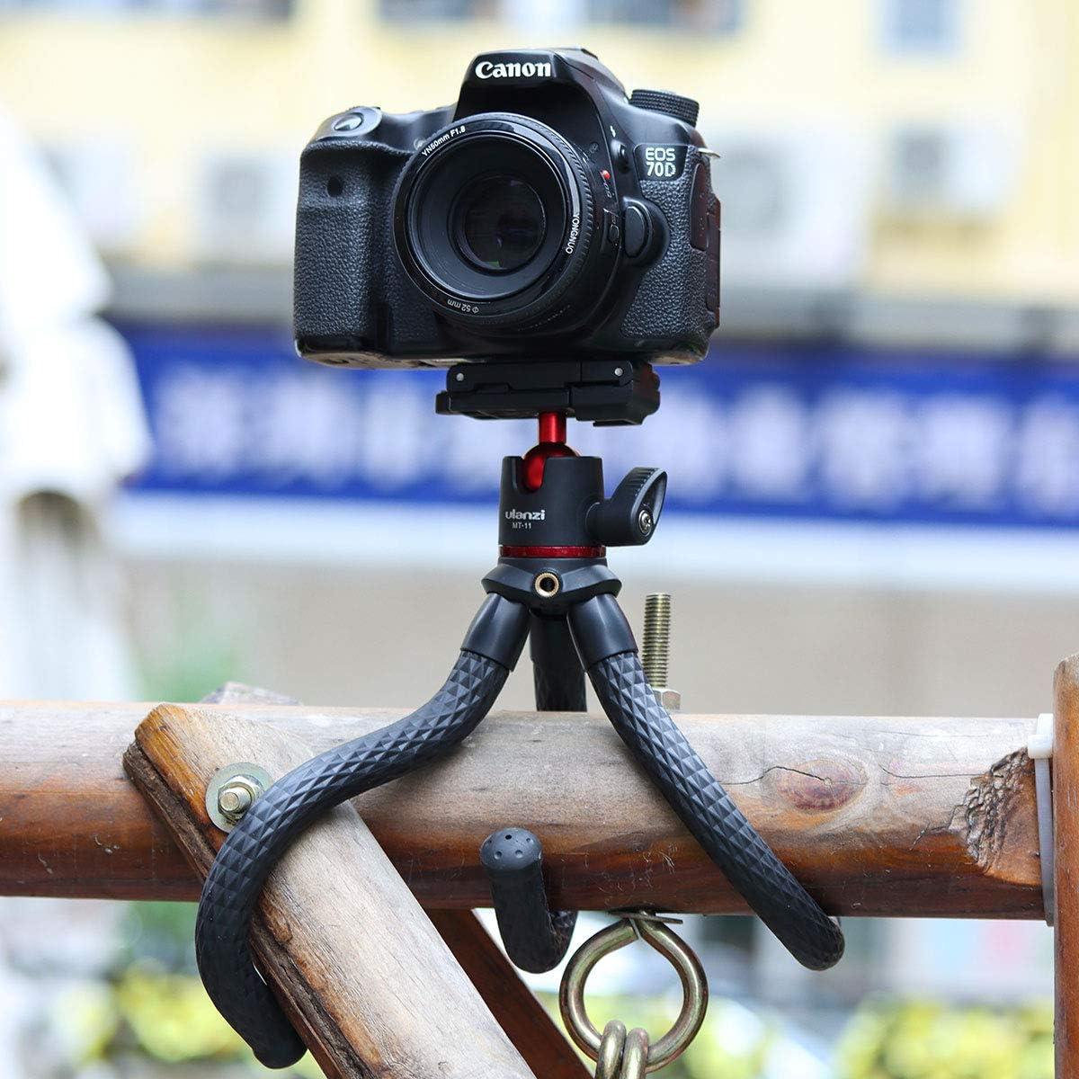 ULANZI Mini Flexible Tripod Stand with Hidden Phone Holder and