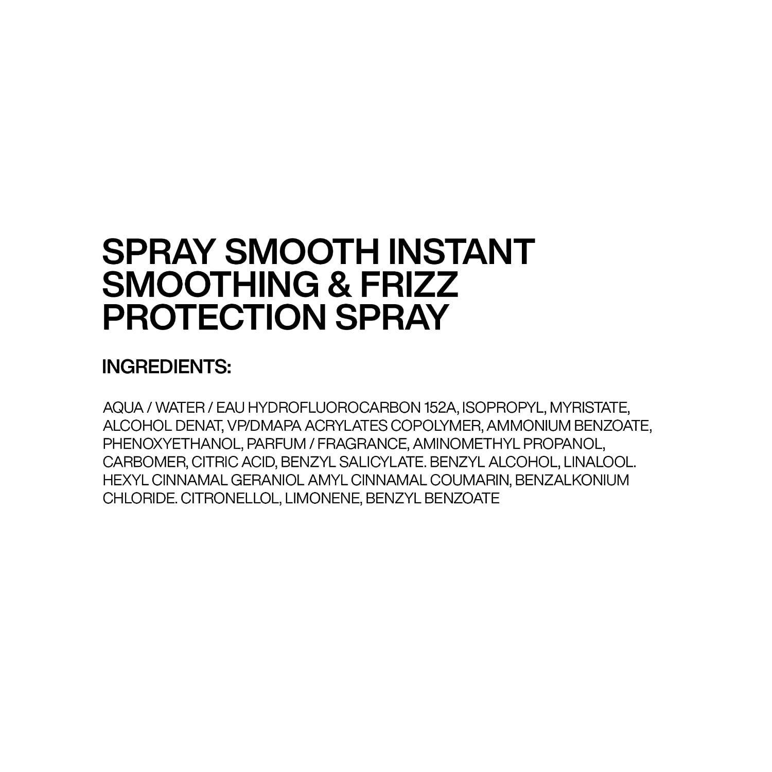 Redken Spray Smooth Anti Frizz Hair Spray Frizz Control and Heat